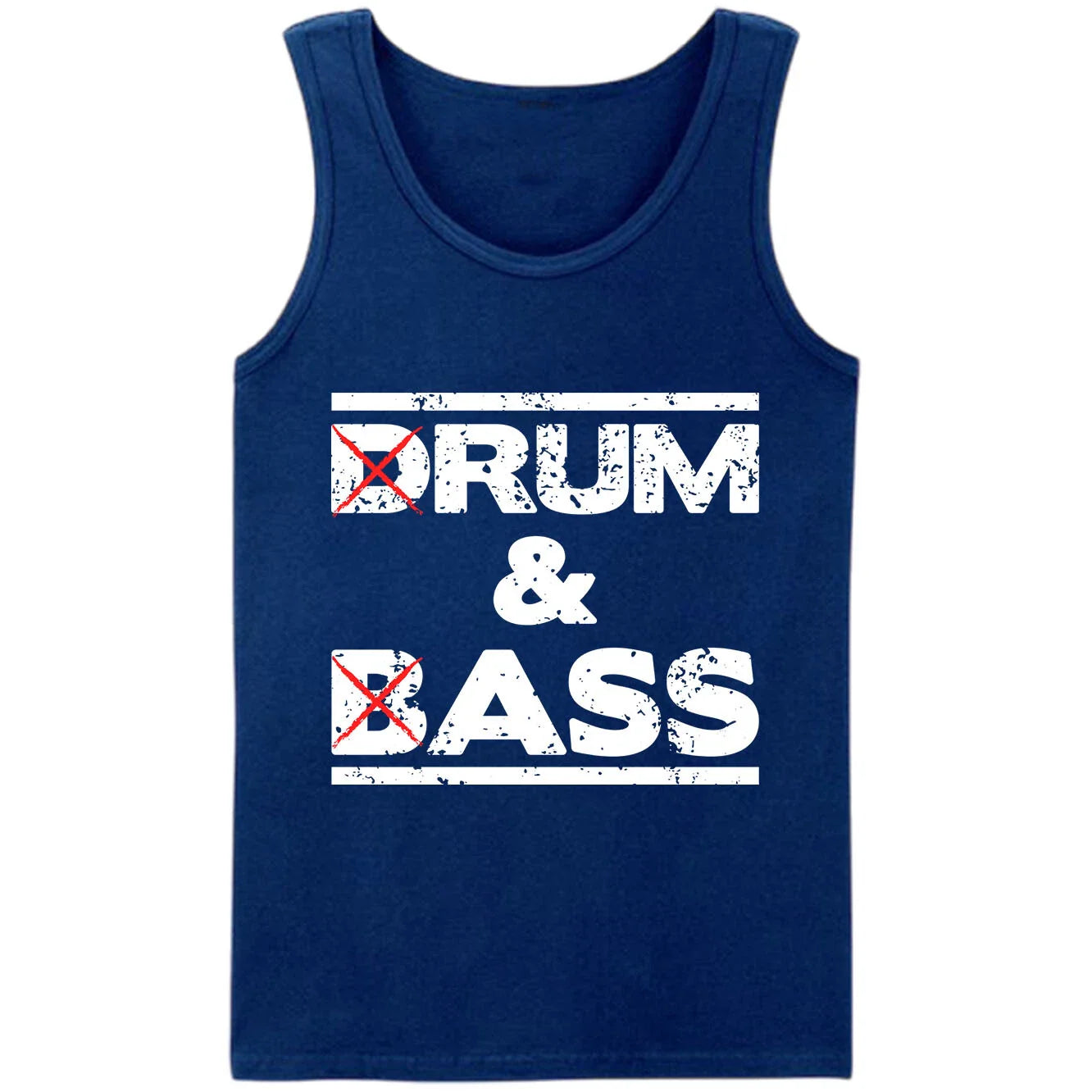 Drum & Bass Vest Shirt,Grunge Style DJ Music Vest,DnB Streetwear Apparel for DJs Unisex T-shirt, Sweatshirt, Hoodie, Long Sleeve Tee - T-Shirt, Sweatshirt, Hoodie