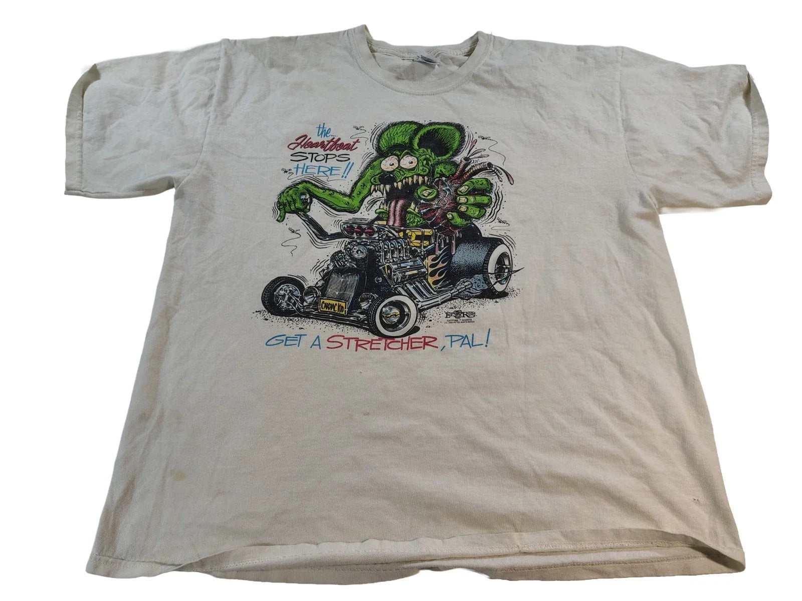 Men's Vintage XL White Short Sleeve Classic Hot Rod Graphic T-Shirt Unisex T-shirt, Sweatshirt, Hoodie, Long Sleeve Tee - T-Shirt, Sweatshirt, Hoodie