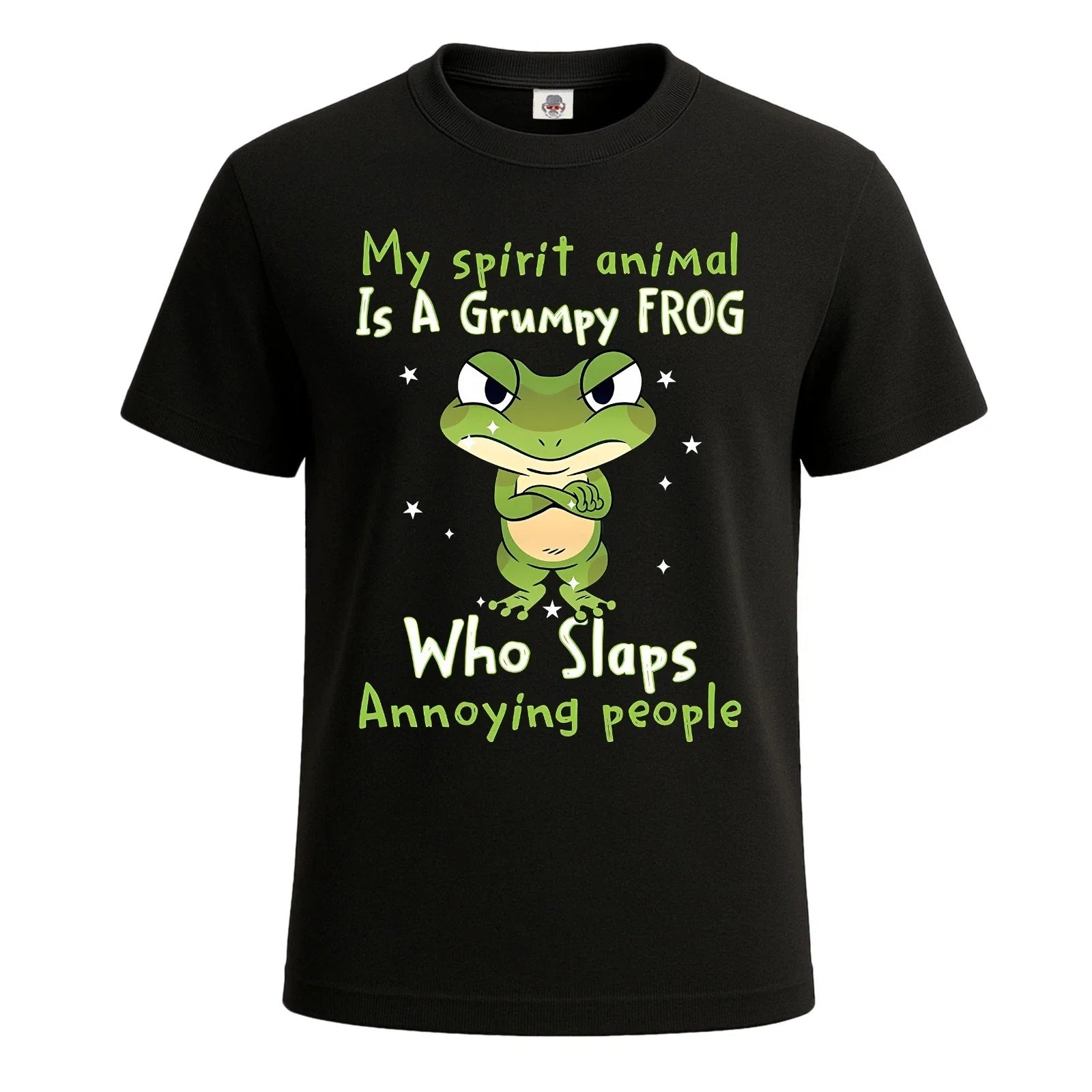 My Spirit Animal Is A Grumpy Frog Novelty Joke Funny Men's T-shirt Tee Top Unisex T-shirt, Sweatshirt, Hoodie, Long Sleeve Tee - T-Shirt, Sweatshirt, Hoodie