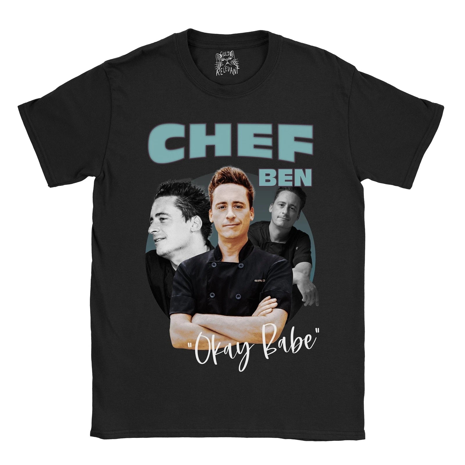Chef Ben Below Deck T-shirt Unisex retro 90s Classic Crewneck T-shirt | Homage Unisex T-shirt, Sweatshirt, Hoodie, Long Sleeve Tee - T-Shirt, Sweatshirt, Hoodie