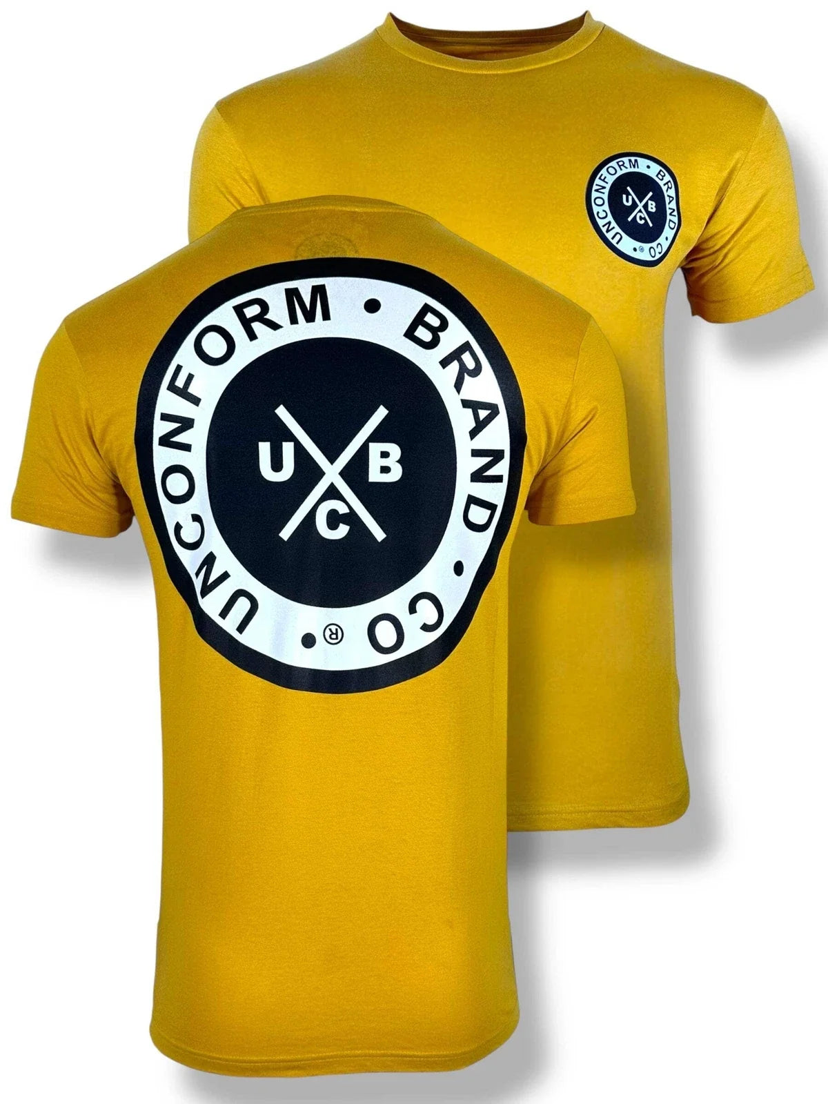 UNCONFORM Men's T-shirt Basic Packs Mustard Unisex T-shirt, Sweatshirt, Hoodie, Long Sleeve Tee - T-Shirt, Sweatshirt, Hoodie