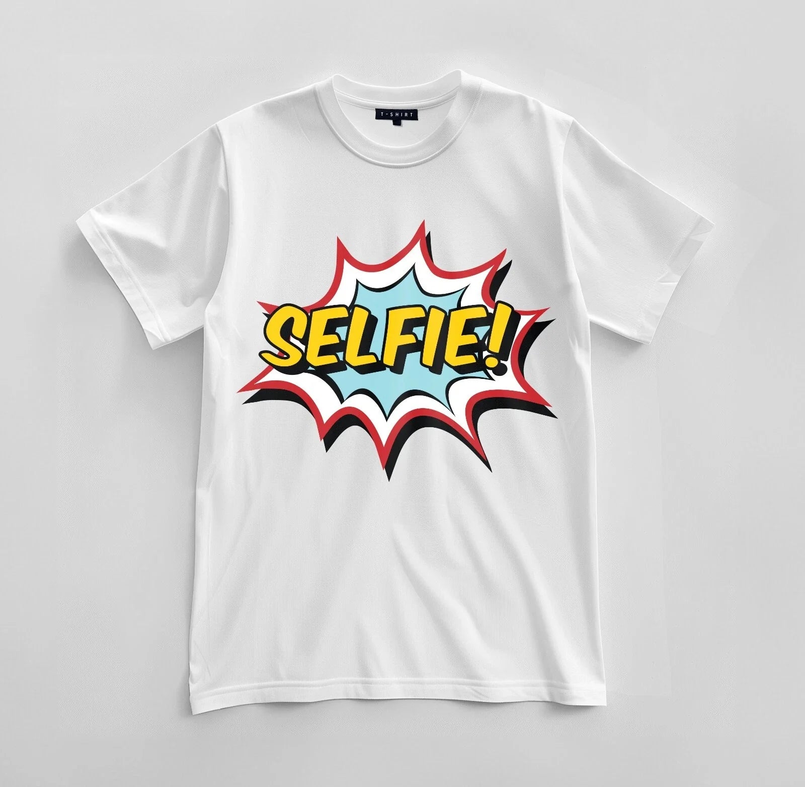 Custom Selfie Graphic T-shirt Design Unisex Jersey Short Sleeve Tee Unisex T-shirt, Sweatshirt, Hoodie, Long Sleeve Tee - T-Shirt, Sweatshirt, Hoodie