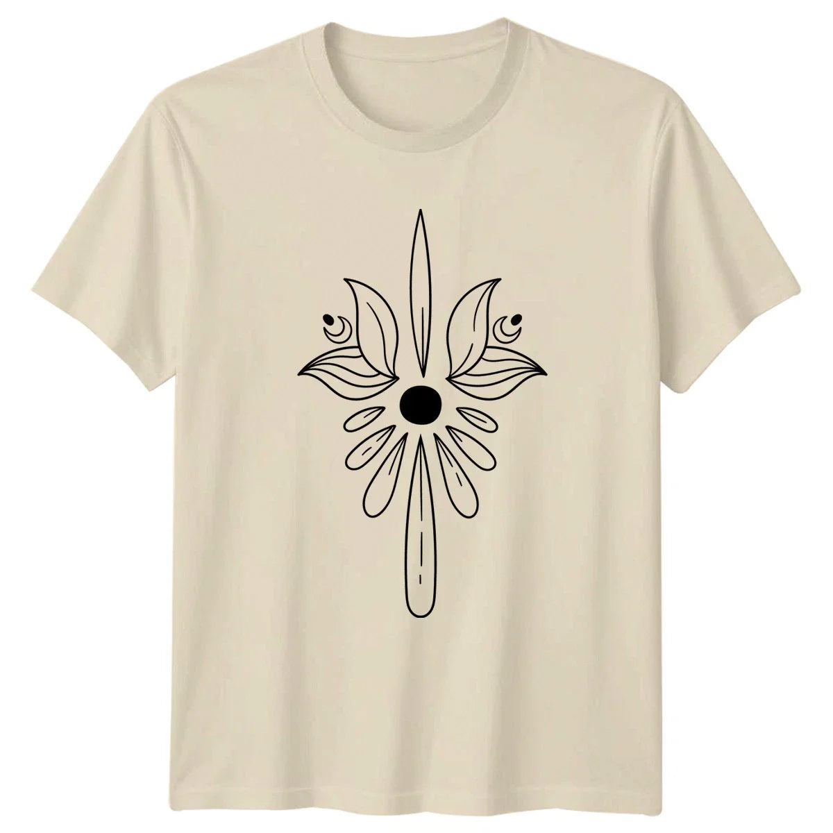Elegant Botanical Flower Art Design T-Shirt Boho Nature Birthday Gift Unisex T-shirt, Sweatshirt, Hoodie, Long Sleeve Tee - T-Shirt, Sweatshirt, Hoodie