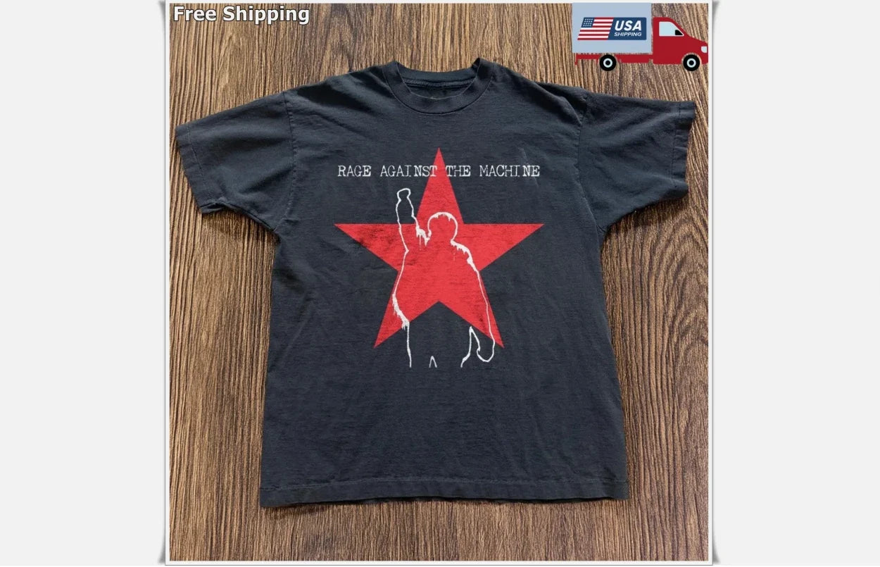 Rage Against the Machine Unisex T-Shirt Unisex Black T-shirt Size S-5XL Unisex T-shirt, Sweatshirt, Hoodie, Long Sleeve Tee - T-Shirt, Sweatshirt, Hoodie