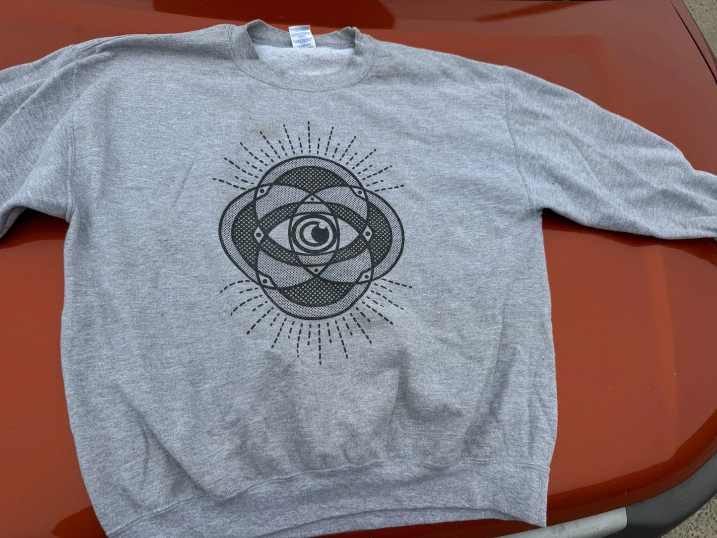 Vintage Sweatshirt Retro Moon Hippie Boho Astrology Mystical Unisex T-shirt, Sweatshirt, Hoodie, Long Sleeve Tee - T-Shirt, Sweatshirt, Hoodie