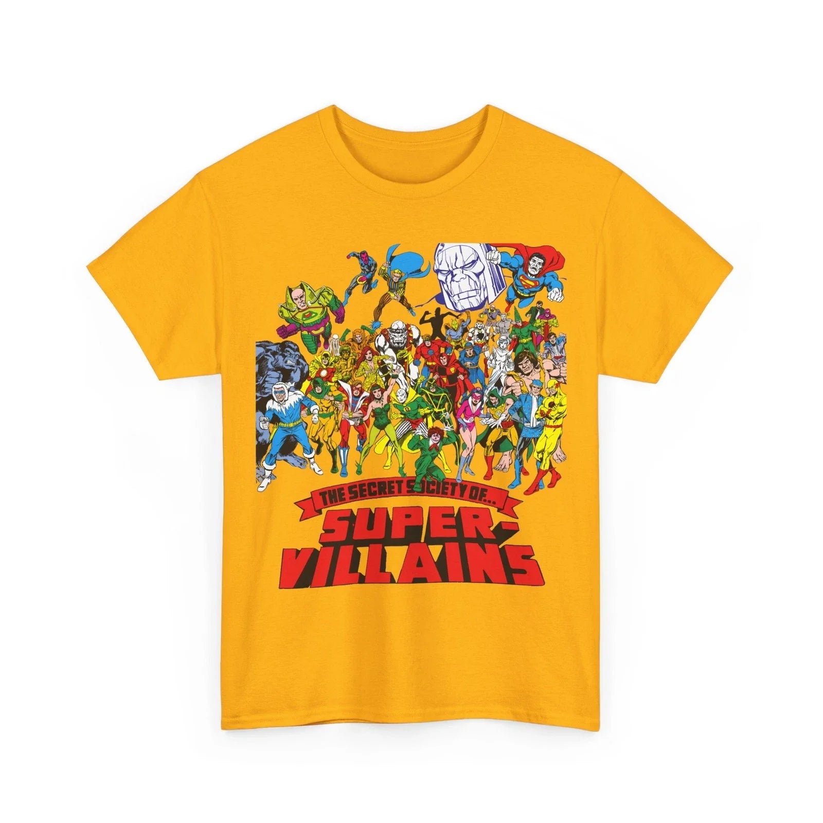 Secret Society of Super-Villains T-Shirt SSOSV Sinestro Grodd Vintage-Style Tee Unisex T-shirt, Sweatshirt, Hoodie, Long Sleeve Tee - T-Shirt, Sweatshirt, Hoodie