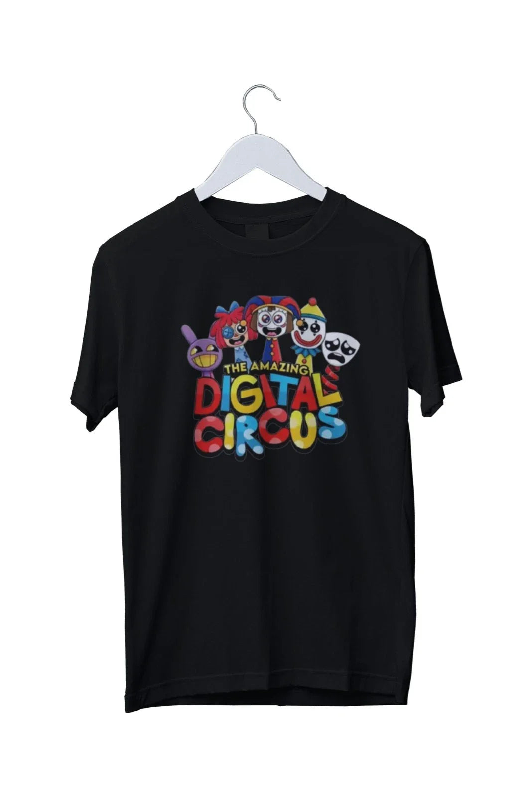 The Amazing Digital Circus Graphic Print Mens Unisex T-Shirt S M L XL 2 3 4 XL Unisex T-shirt, Sweatshirt, Hoodie, Long Sleeve Tee - T-Shirt, Sweatshirt, Hoodie