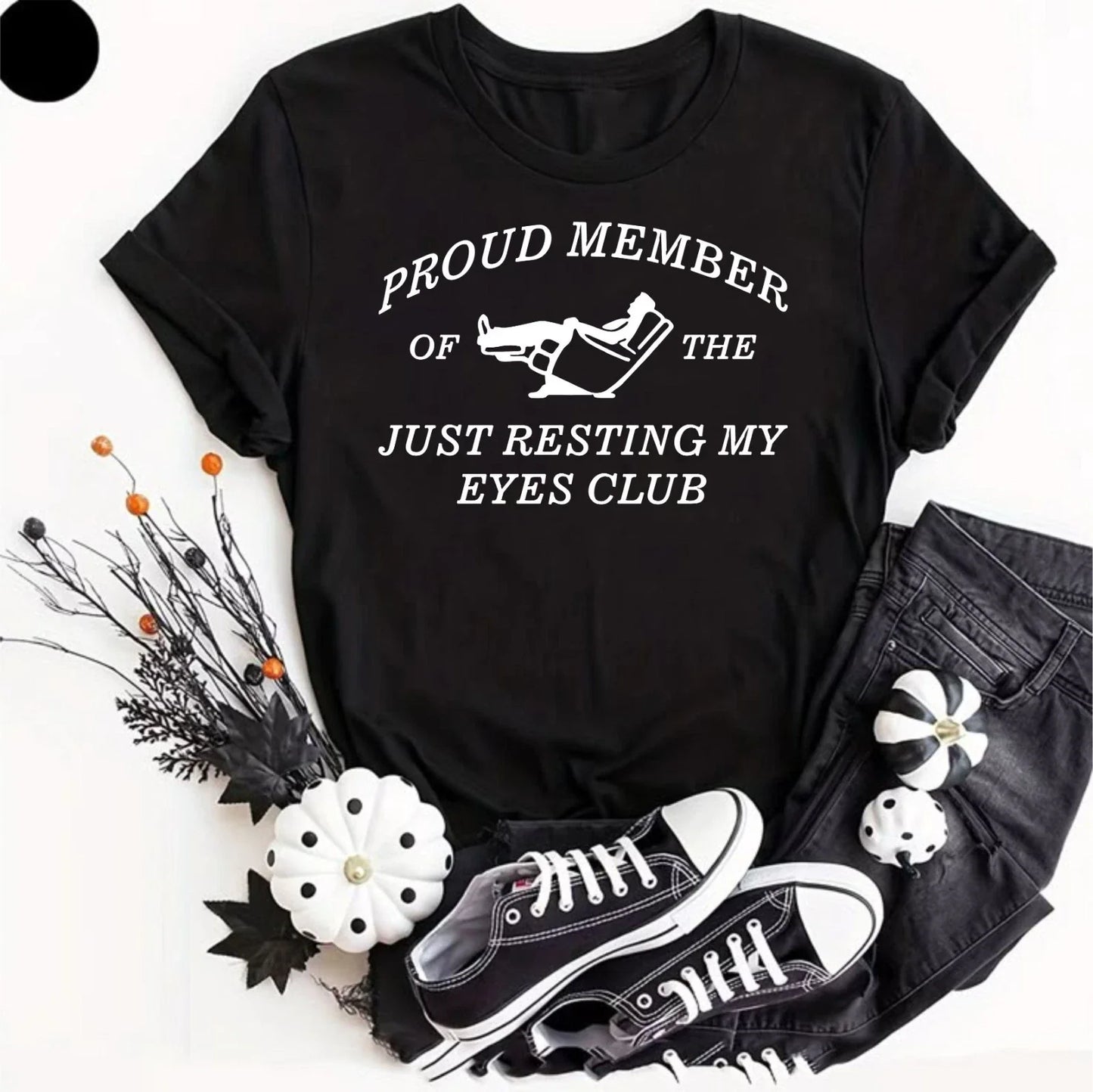 Proud Moment of My Relaxing Eyes Club T-Shirt, Funny Lazy People Gifts Slot Tee Unisex T-shirt, Sweatshirt, Hoodie, Long Sleeve Tee - T-Shirt, Sweatshirt, Hoodie