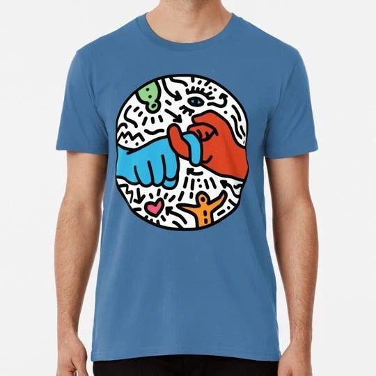Asl Sign For Friend Pop Art Style White Size S to 5XL Made in the USA T-Shirt Unisex T-shirt, Sweatshirt, Hoodie, Long Sleeve Tee - T-Shirt, Sweatshirt, Hoodie