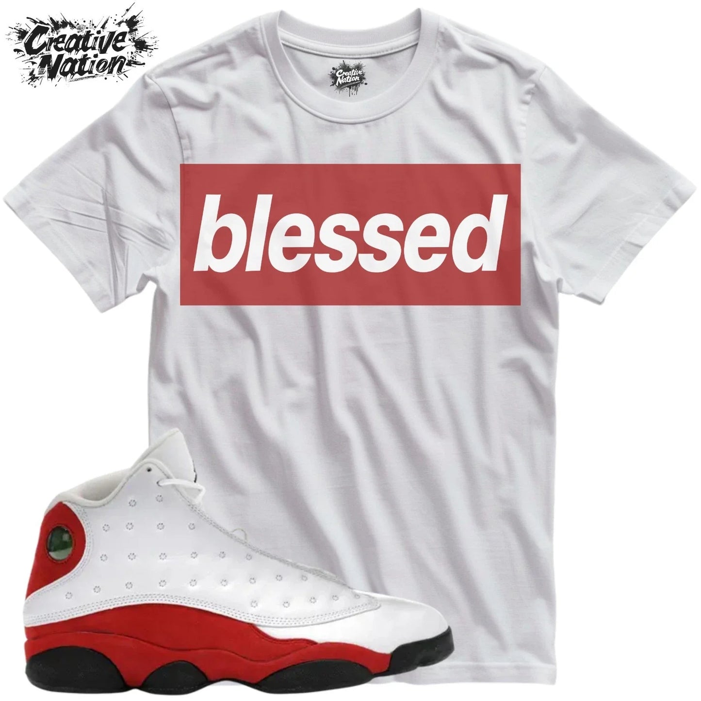 Shirt To Match 13 Chicago Unisex Tee Sneaker Shirt Blessed Shirt Sneaker Tee Unisex T-shirt, Sweatshirt, Hoodie, Long Sleeve Tee - T-Shirt, Sweatshirt, Hoodie