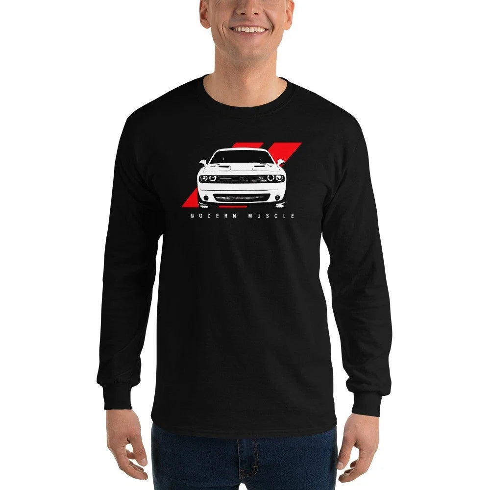 Modern Muscle Car Long sleeve Shirt Unisex T-shirt, Sweatshirt, Hoodie, Long Sleeve Tee - T-Shirt, Sweatshirt, Hoodie
