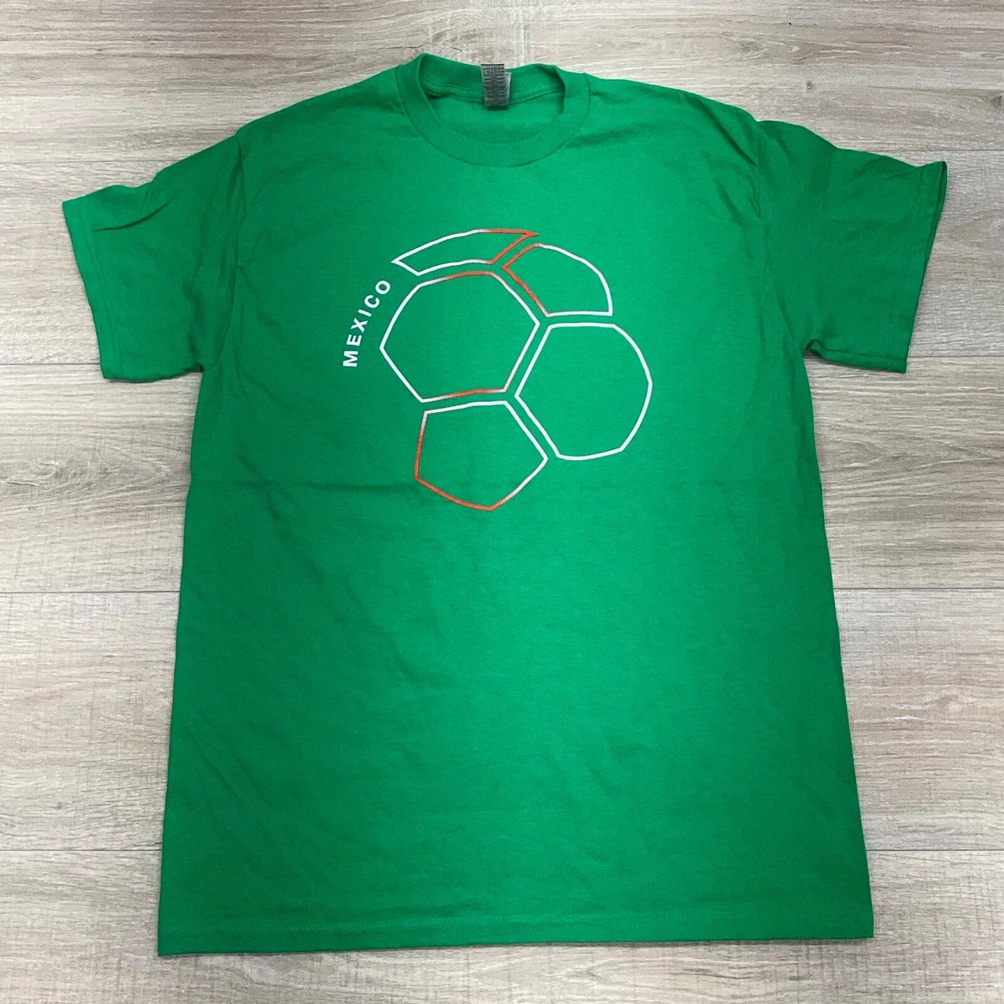 MEXICO SOCCER BALL GRAPHIC SHIRT GREEN SIZE M V39 Unisex T-shirt, Sweatshirt, Hoodie, Long Sleeve Tee - T-Shirt, Sweatshirt, Hoodie