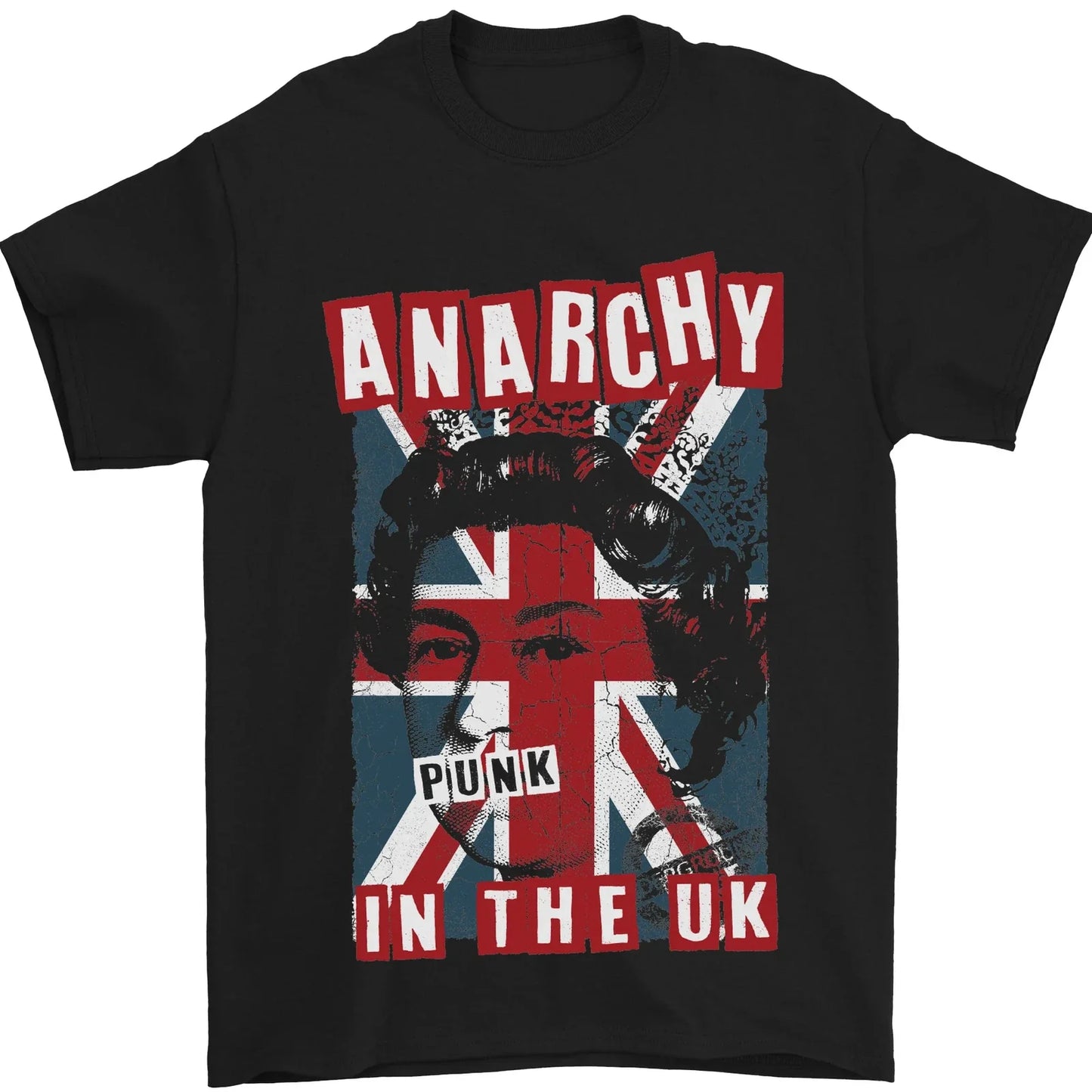Anarchy in the UK Punk Music Rock Mens T-Shirt 100% Cotton Unisex T-shirt, Sweatshirt, Hoodie, Long Sleeve Tee - T-Shirt, Sweatshirt, Hoodie