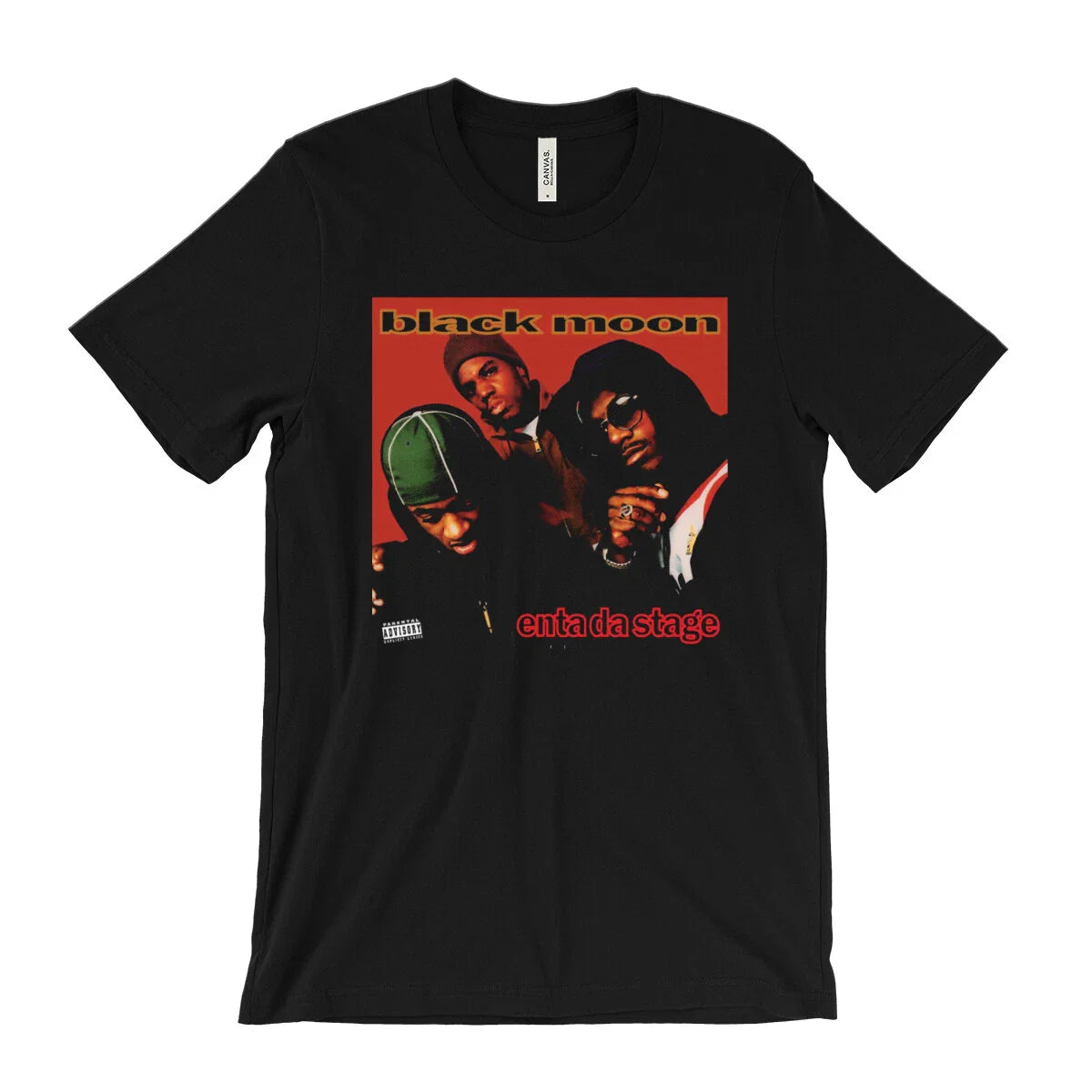 Black Moon T-Shirt - Enter Da Stage - 90's New York Hip Hop - Boom Bap Unisex T-shirt, Sweatshirt, Hoodie, Long Sleeve Tee - T-Shirt, Sweatshirt, Hoodie