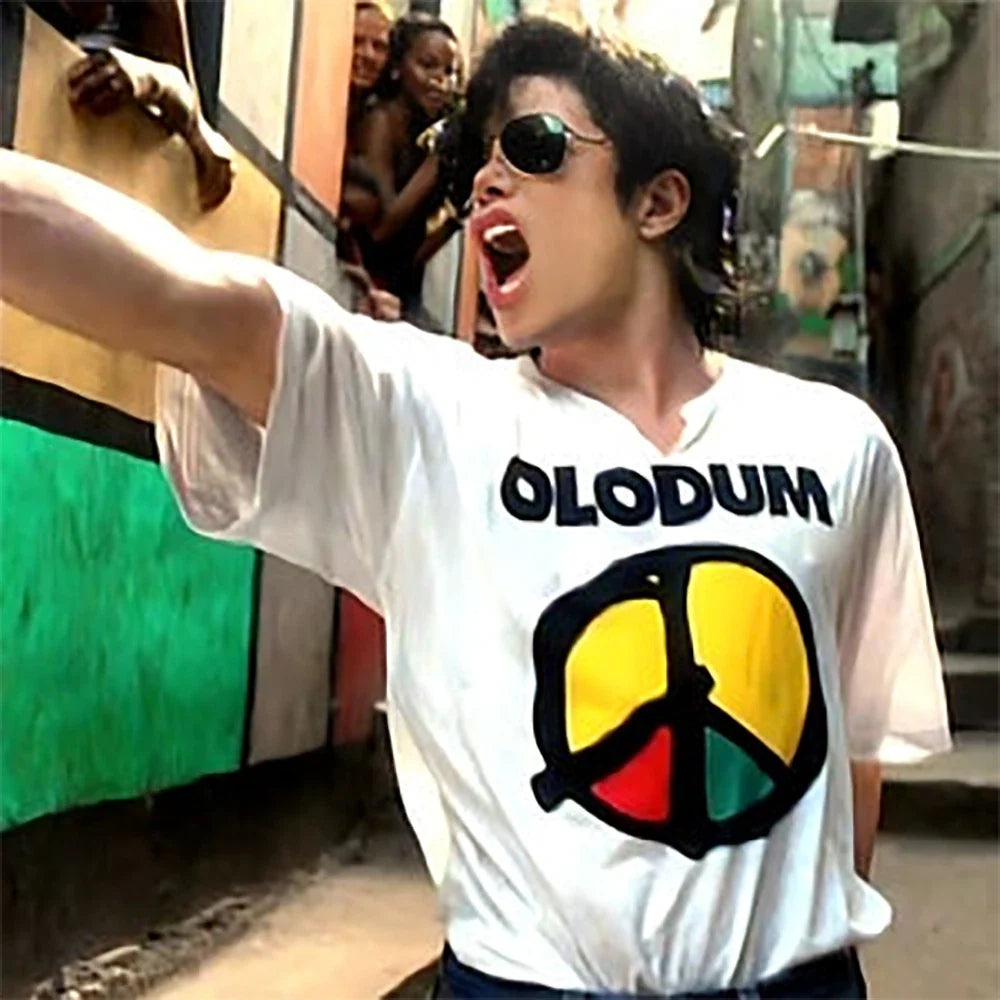 Olodum T-Shirt | Retro White Unisex Graphic Tee | Classic Afro-Brazilian Design Unisex T-shirt, Sweatshirt, Hoodie, Long Sleeve Tee - T-Shirt, Sweatshirt, Hoodie