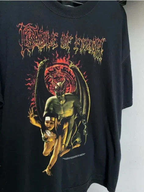 2000 Cradle Of Filth Get Thee Behind Me Satan T-shirt Unisex T-shirt, Sweatshirt, Hoodie, Long Sleeve Tee - T-Shirt, Sweatshirt, Hoodie