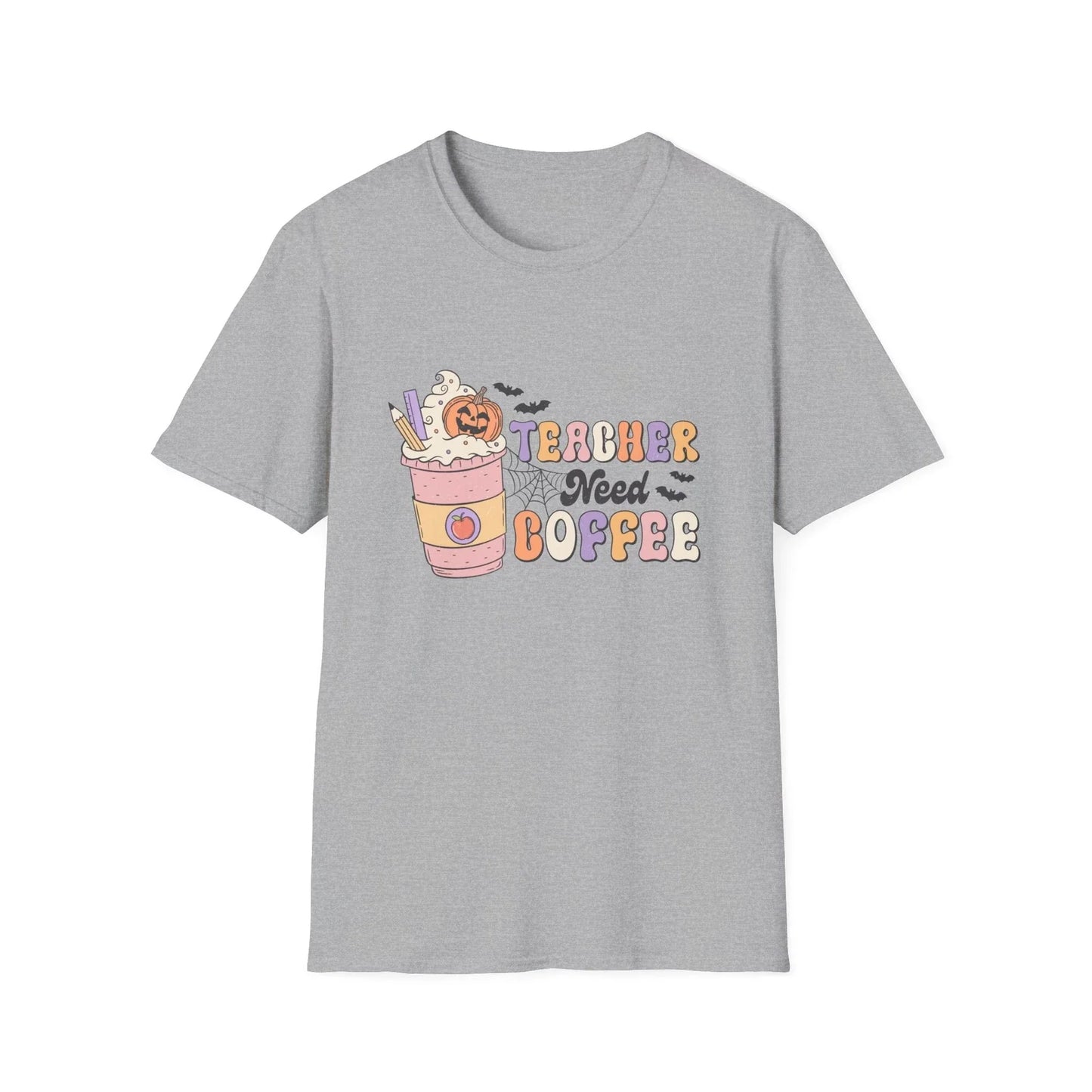 Halloween Teacher Shirt, Teacher Shirt for Halloween, Teacher Coffee Shirt Unisex T-shirt, Sweatshirt, Hoodie, Long Sleeve Tee - T-Shirt, Sweatshirt, Hoodie