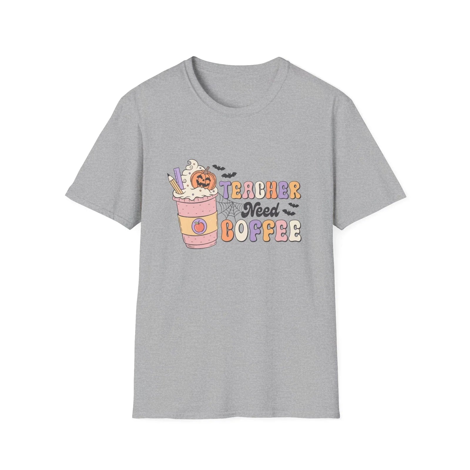 Halloween Teacher Shirt, Teacher Shirt for Halloween, Teacher Coffee Shirt Unisex T-shirt, Sweatshirt, Hoodie, Long Sleeve Tee - T-Shirt, Sweatshirt, Hoodie