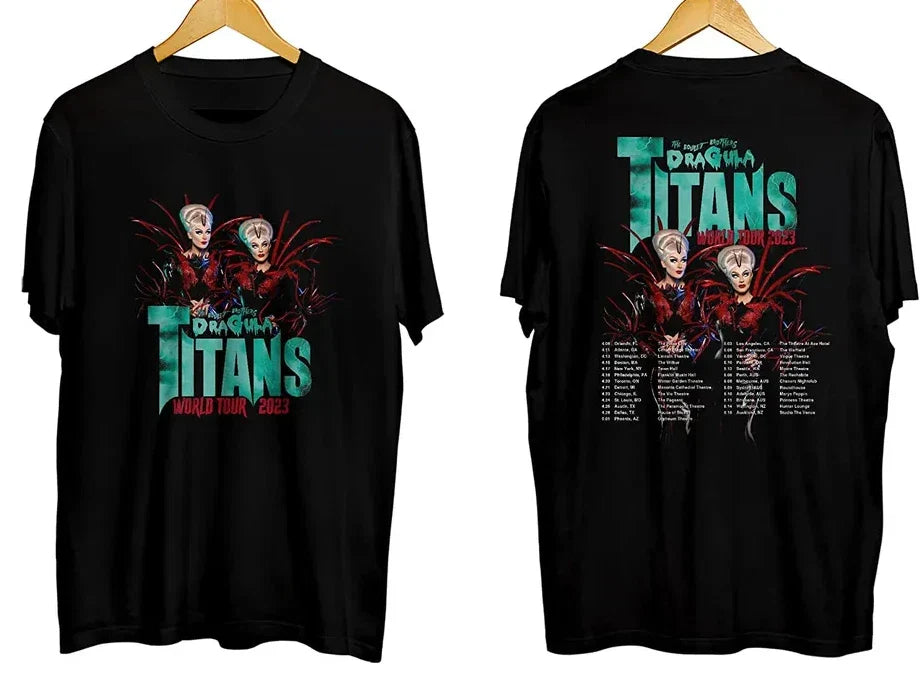 Boulet Brothers DraGula Shirt, Titans World Tour 2023 T-ShirtT-S shirt Unisex T-shirt, Sweatshirt, Hoodie, Long Sleeve Tee - T-Shirt, Sweatshirt, Hoodie
