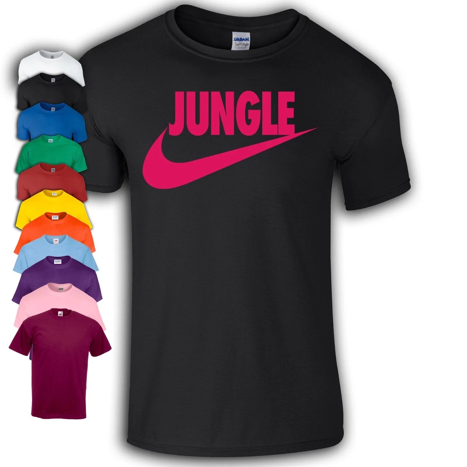 Jungle T-Shirt | Drum and Bass | Music | Festival Unisex T-shirt, Sweatshirt, Hoodie, Long Sleeve Tee - T-Shirt, Sweatshirt, Hoodie