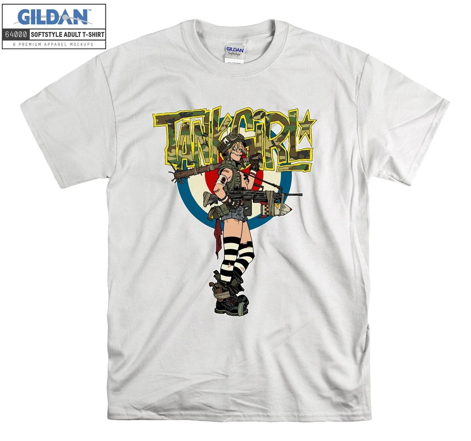 Tank Girl Comic T-shirt Spades Alternative T shirt Men Women Unisex Tshirt 5999 Unisex T-shirt, Sweatshirt, Hoodie, Long Sleeve Tee - T-Shirt, Sweatshirt, Hoodie