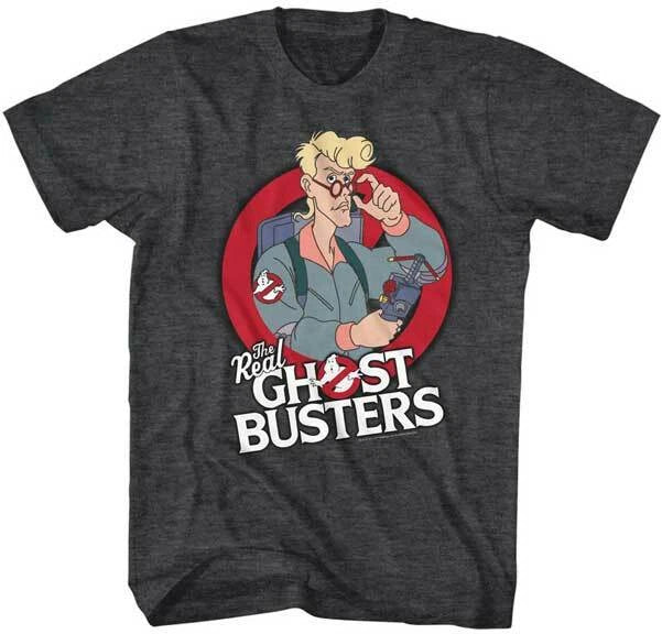 The Real Ghost Busters Animated Cartoon Egon Looking Over Glasses Men's T Shirt Unisex T-shirt, Sweatshirt, Hoodie, Long Sleeve Tee - T-Shirt, Sweatshirt, Hoodie