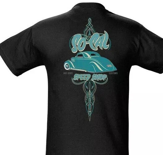 So-Cal Speed Shop Street Rod (1043) 100% Black Cotton T-Shirt Unisex T-shirt, Sweatshirt, Hoodie, Long Sleeve Tee - T-Shirt, Sweatshirt, Hoodie