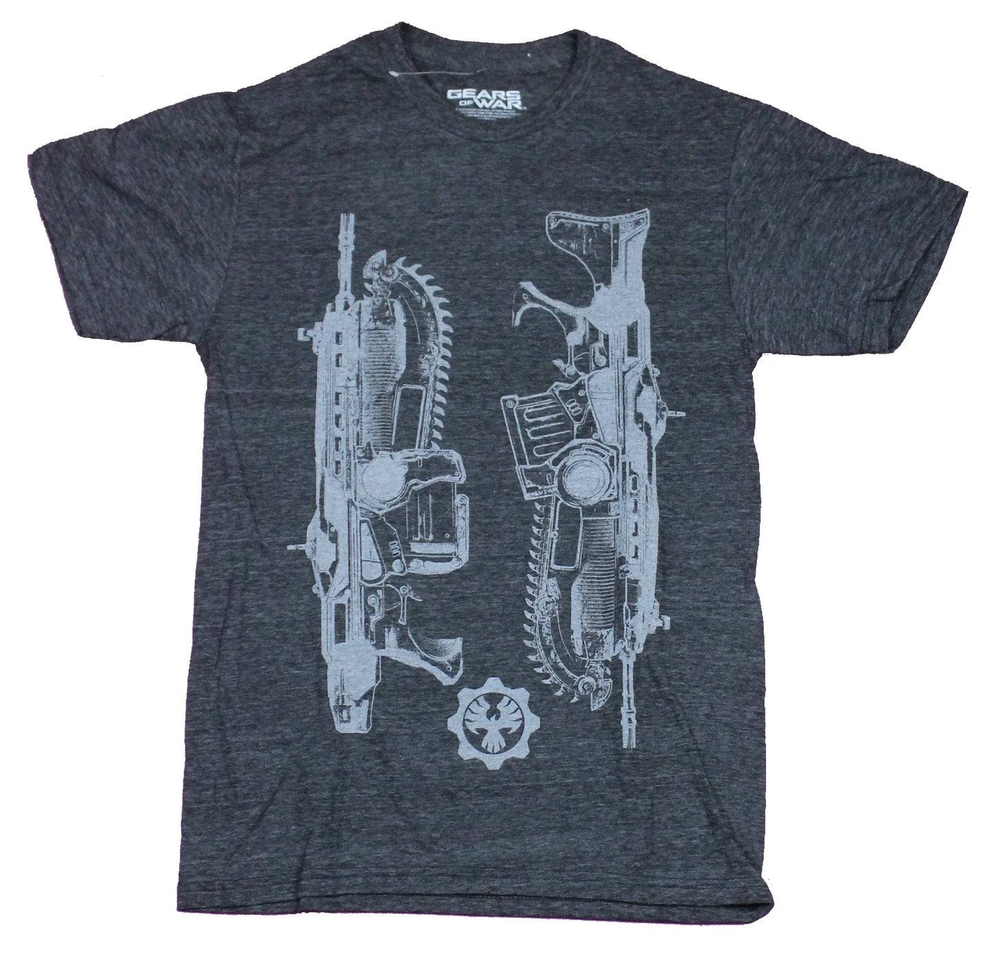 Gears of War Mens T-Shirt  - Marcus Fenix Heavy Weaponry Image Unisex T-shirt, Sweatshirt, Hoodie, Long Sleeve Tee - T-Shirt, Sweatshirt, Hoodie