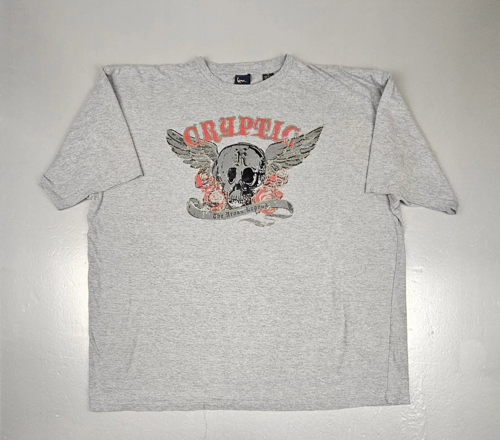 KANI GOLD T-Shirt Mens 4XL Vintage Gray Cryptic The Urban Legend Skull Unisex T-shirt, Sweatshirt, Hoodie, Long Sleeve Tee - T-Shirt, Sweatshirt, Hoodie