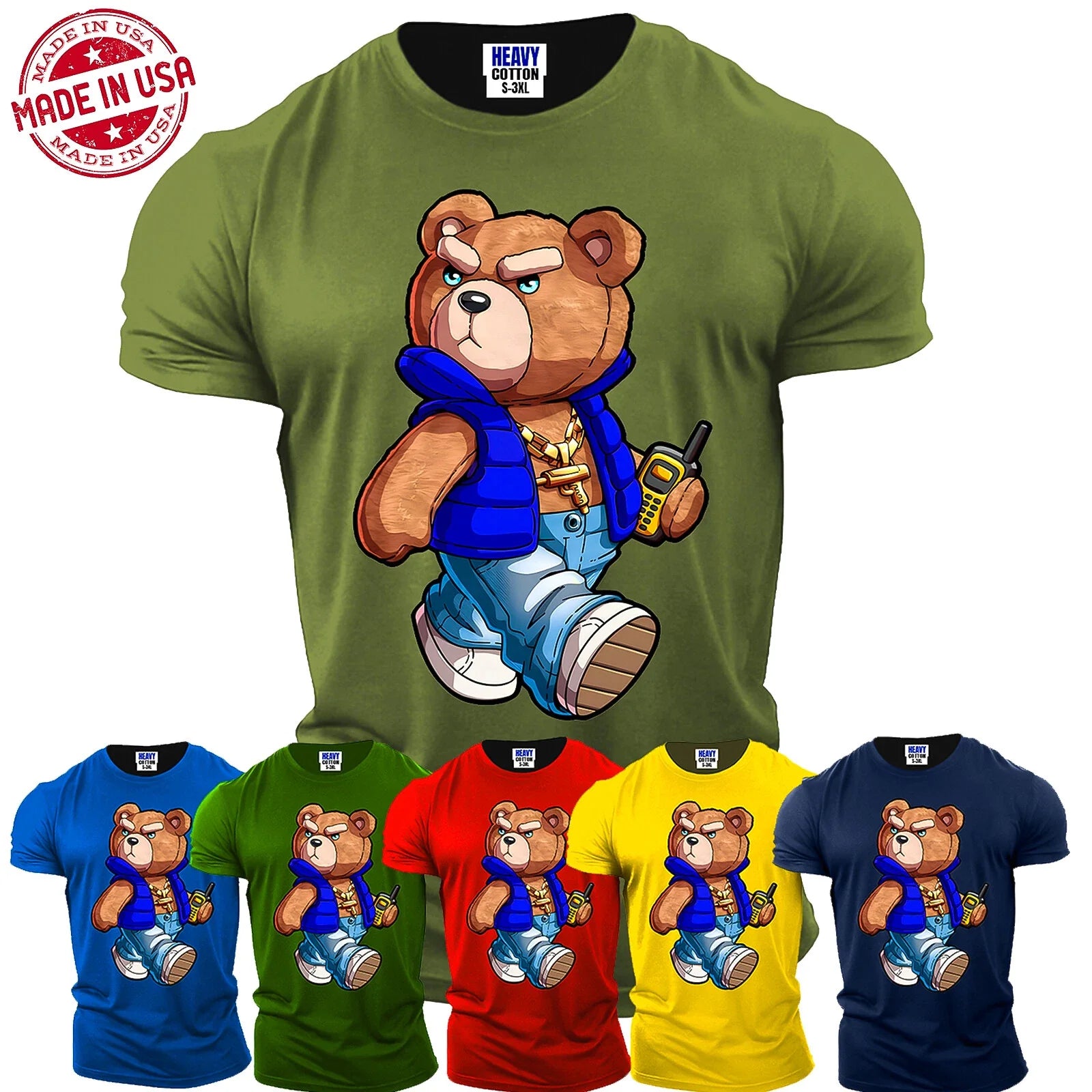 Stylish Bear Funny Sarcastic Men's Short Sleeve T Shirt Novetly Humor New Gift Unisex T-shirt, Sweatshirt, Hoodie, Long Sleeve Tee - T-Shirt, Sweatshirt, Hoodie