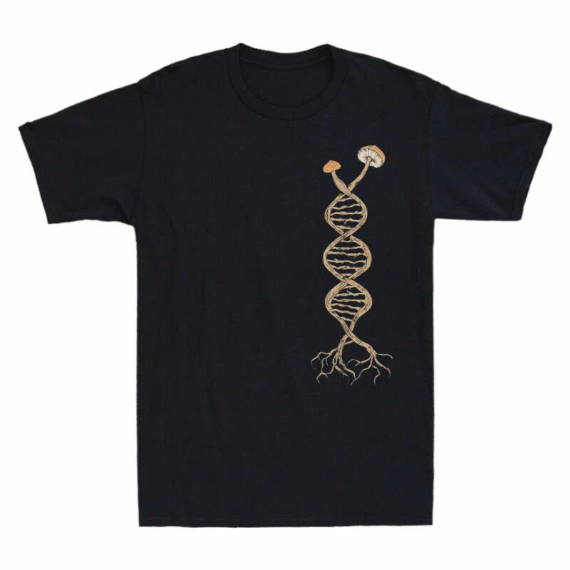 DNA In Shroom T-Shirt Funny Fungi Shirt Pick Is Mycology My Mushrooms Foraging Unisex T-shirt, Sweatshirt, Hoodie, Long Sleeve Tee - T-Shirt, Sweatshirt, Hoodie