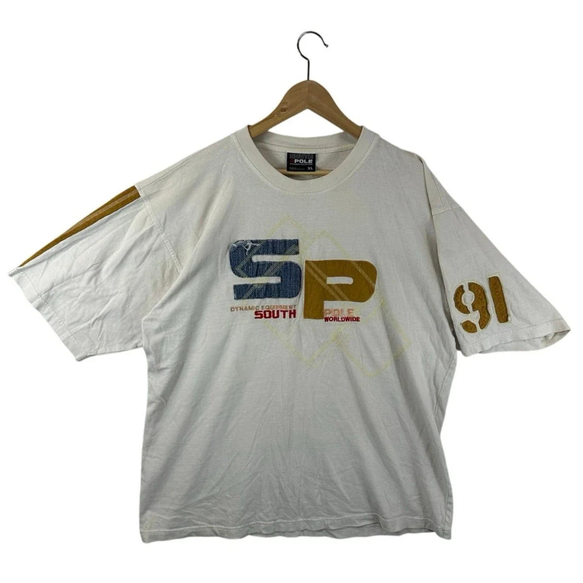 SouthPole Y2K Graphic Tee Short Sleeve Size XL Skater Streetwear Unisex T-shirt, Sweatshirt, Hoodie, Long Sleeve Tee - T-Shirt, Sweatshirt, Hoodie