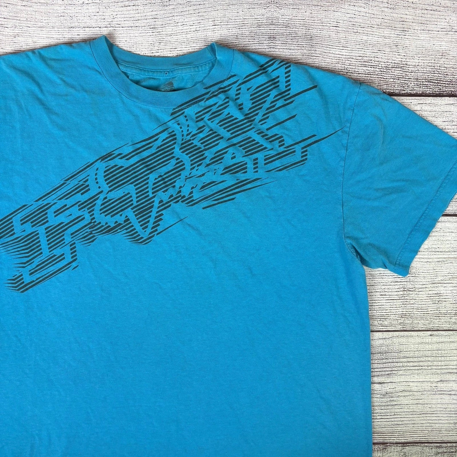 Y2k Fox Motocross Racing Blue Graphic T-shirt size Men's XL Unisex T-shirt, Sweatshirt, Hoodie, Long Sleeve Tee - T-Shirt, Sweatshirt, Hoodie