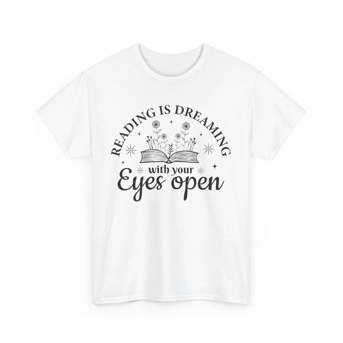 Book T-Shirt | Booktrovert T-Shirt | reading is dreaming with your eyes open Unisex T-shirt, Sweatshirt, Hoodie, Long Sleeve Tee - T-Shirt, Sweatshirt, Hoodie