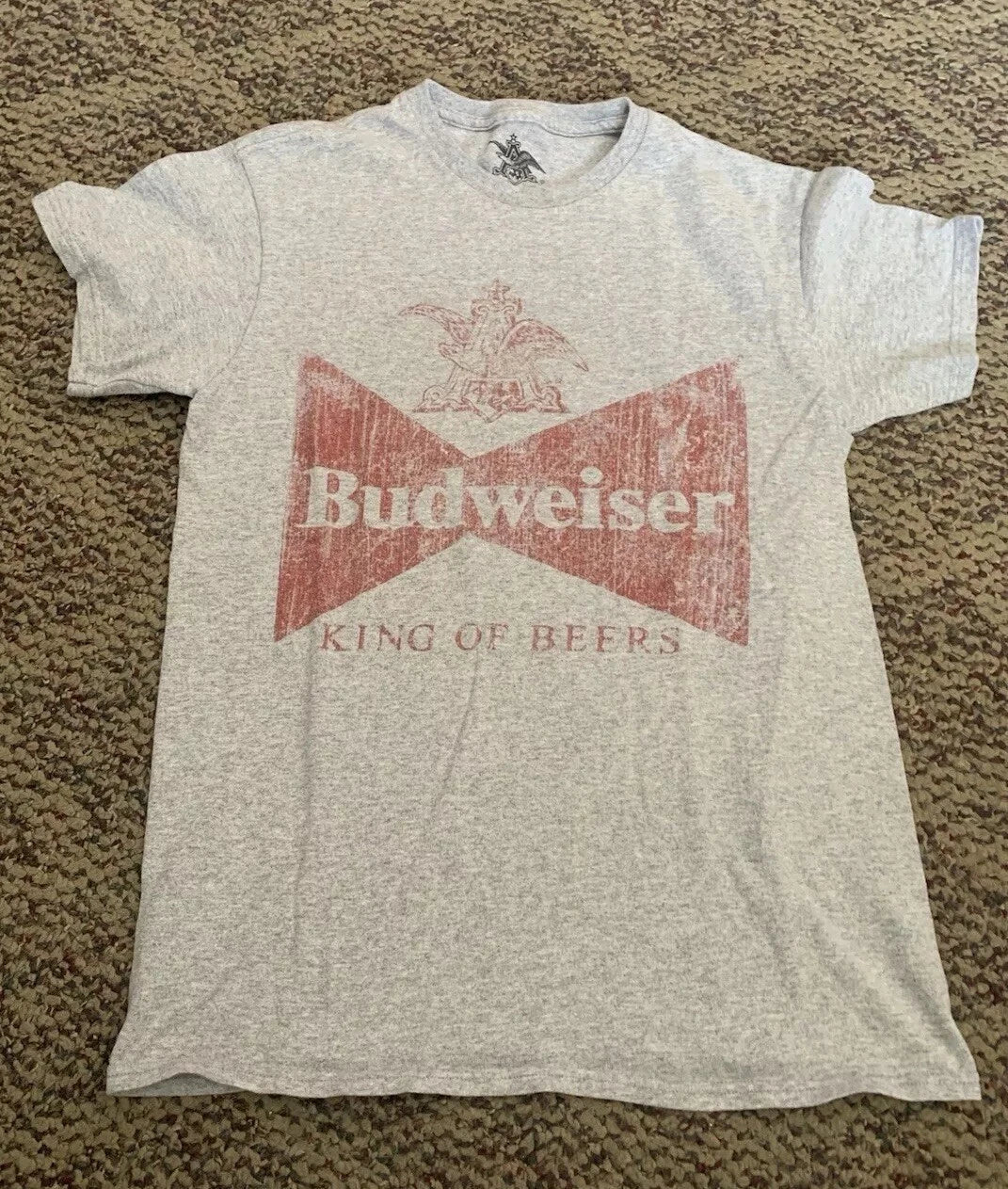 Budweiser Mens Small Grey SS Tee 2016 Unisex T-shirt, Sweatshirt, Hoodie, Long Sleeve Tee - T-Shirt, Sweatshirt, Hoodie