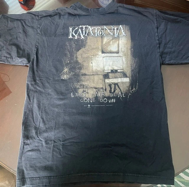 KATATONIA Last Fair Deal Gone Down vintage t-shirt Doom Gothic Black Metal Unisex T-shirt, Sweatshirt, Hoodie, Long Sleeve Tee - T-Shirt, Sweatshirt, Hoodie