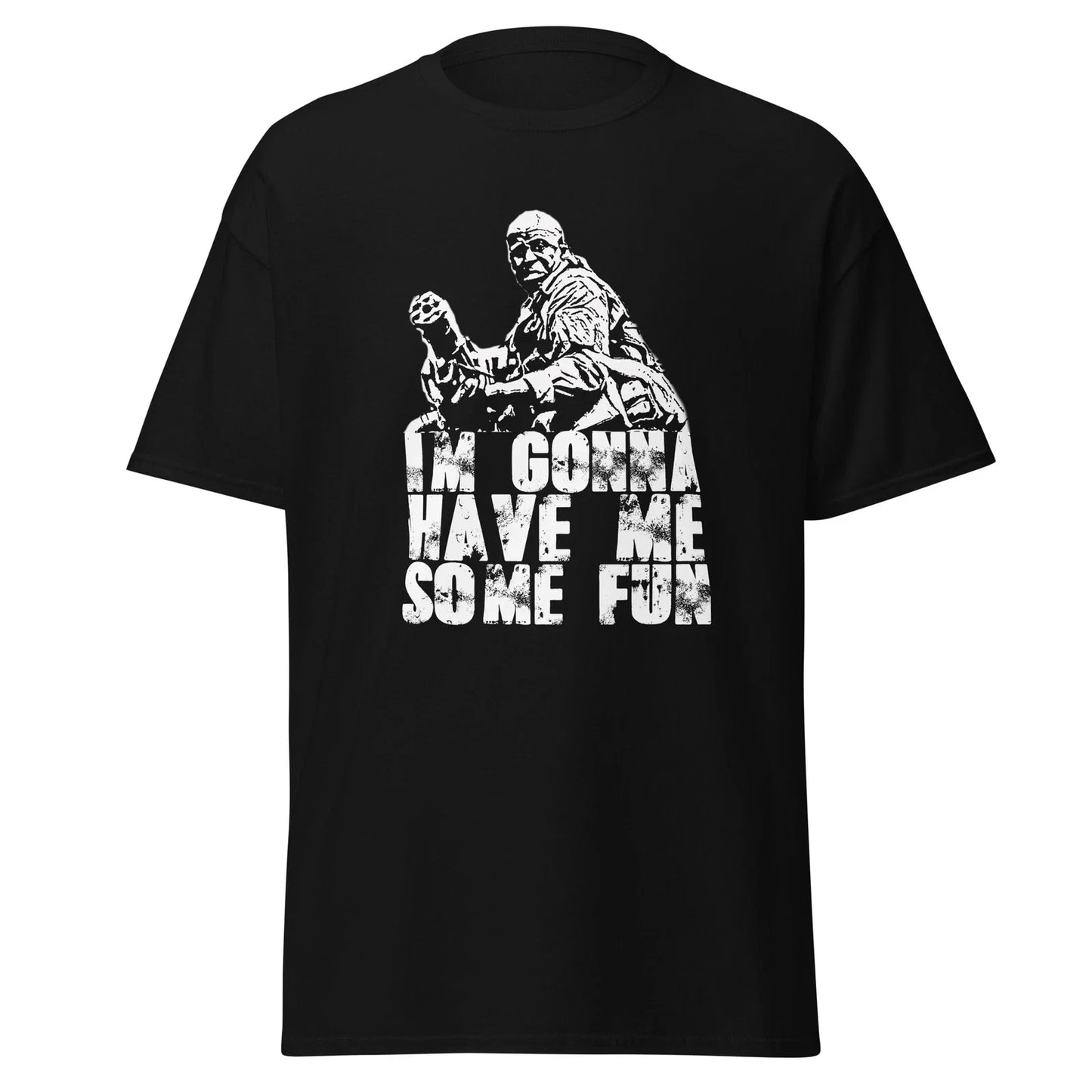 Predator classic tee Mac Im 80s movie shirt Unisex T-shirt, Sweatshirt, Hoodie, Long Sleeve Tee - T-Shirt, Sweatshirt, Hoodie