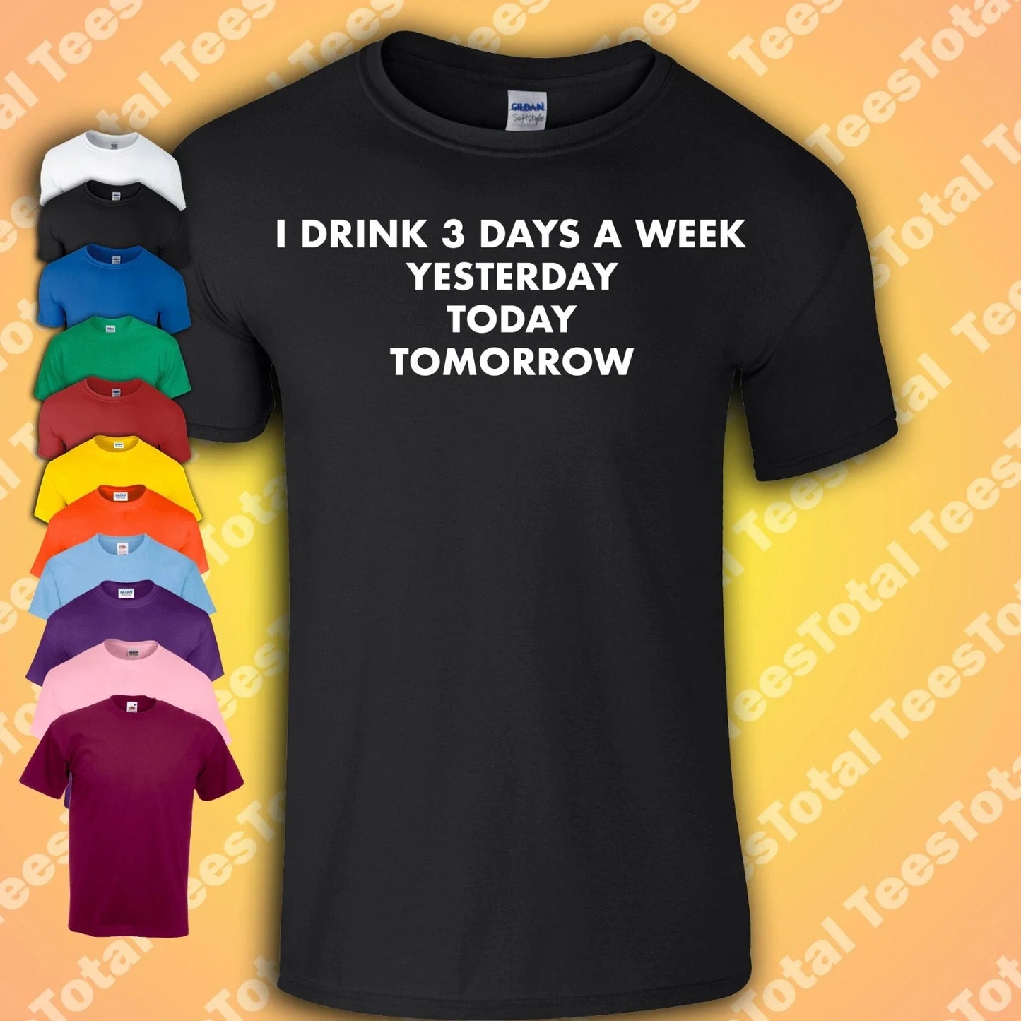 I Drink Three Days A Week T Shirt | Alcohol | Beer Quotes | Philosophy Dad Gift Unisex T-shirt, Sweatshirt, Hoodie, Long Sleeve Tee - T-Shirt, Sweatshirt, Hoodie