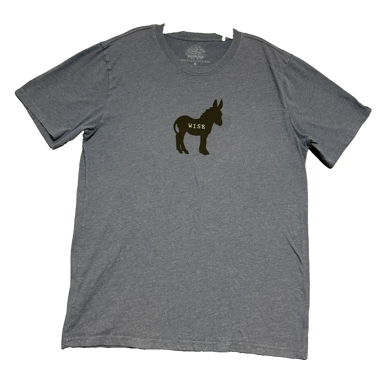 Prana Wise Donkey T-Shirt Mens XL Gorpcore Hiking Outdoor Novelty Granola Boy Unisex T-shirt, Sweatshirt, Hoodie, Long Sleeve Tee - T-Shirt, Sweatshirt, Hoodie