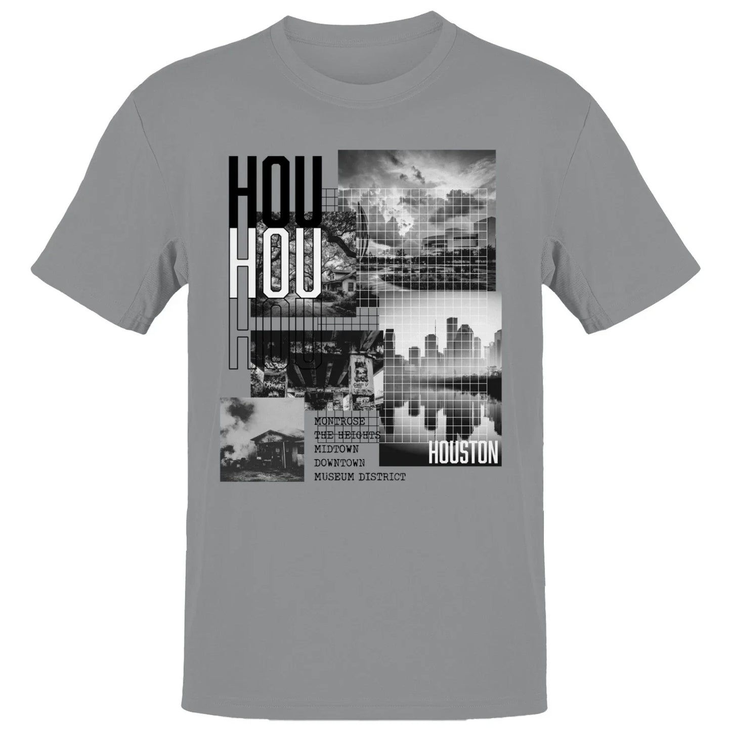 Houston Urban Skyline Men's T-shirt Unisex T-shirt, Sweatshirt, Hoodie, Long Sleeve Tee - T-Shirt, Sweatshirt, Hoodie