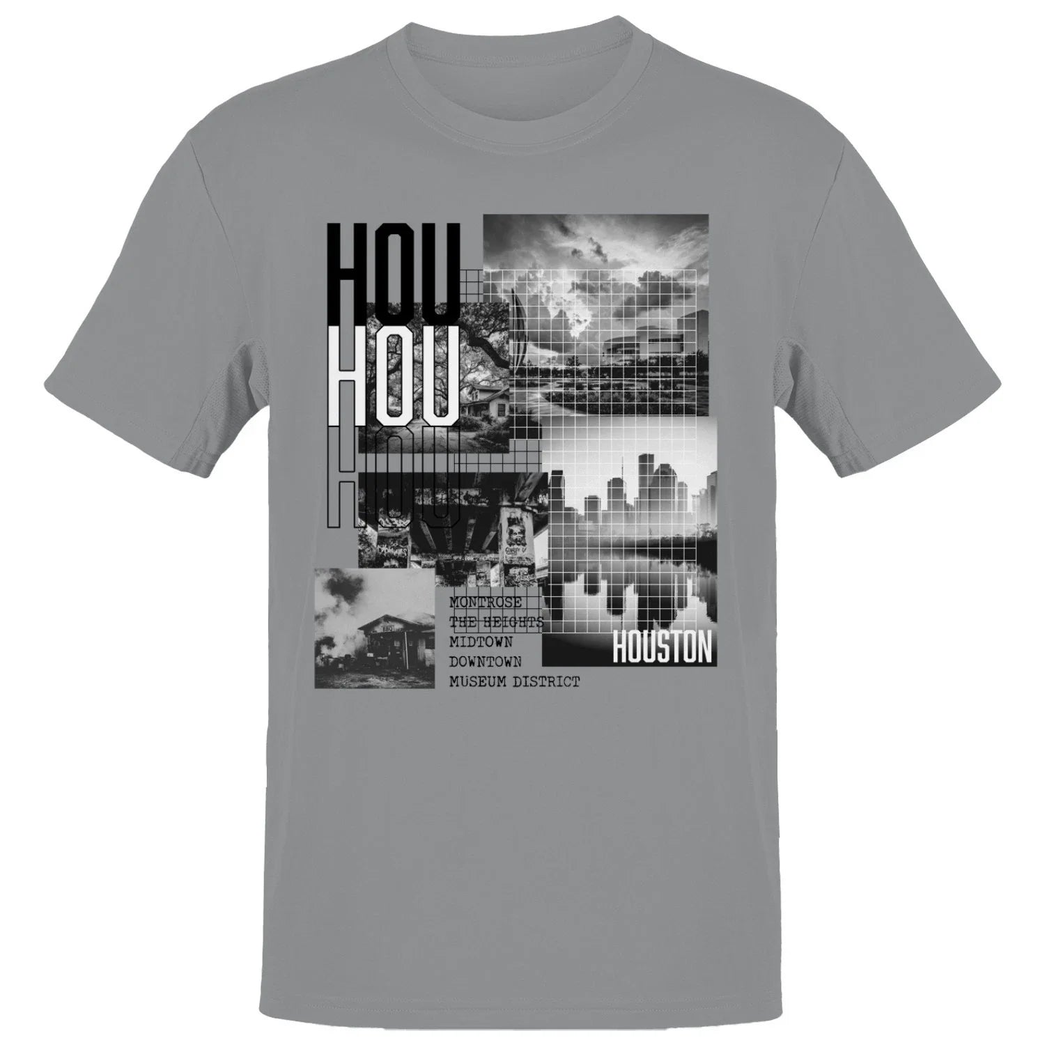 Houston Urban Skyline Men's T-shirt Unisex T-shirt, Sweatshirt, Hoodie, Long Sleeve Tee - T-Shirt, Sweatshirt, Hoodie