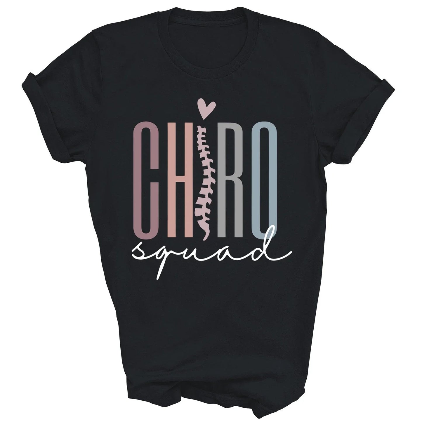 Chiro Squad Chiropractor Office Chiropractic Unisex Shirt Gift Unisex T-shirt, Sweatshirt, Hoodie, Long Sleeve Tee - T-Shirt, Sweatshirt, Hoodie