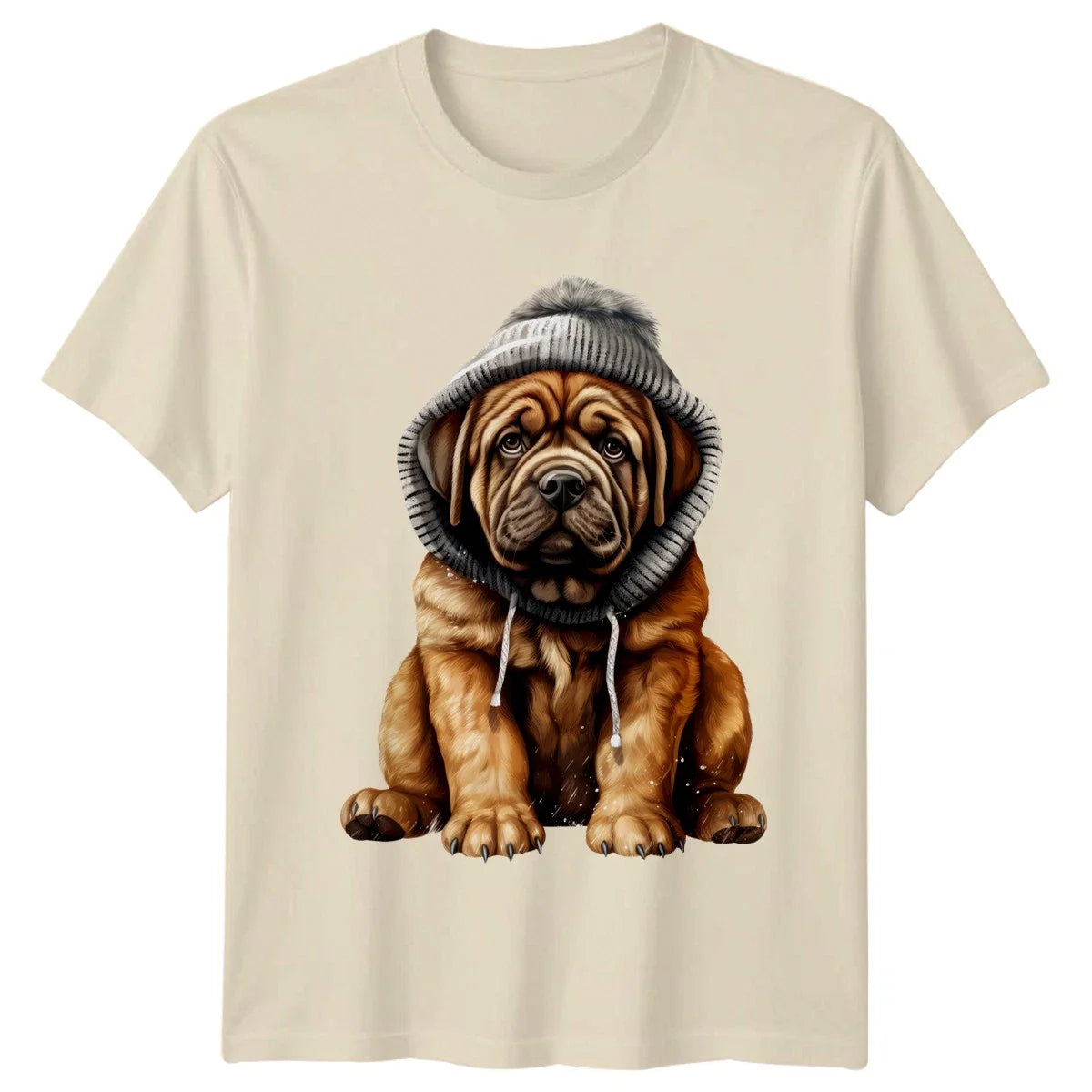Cute Dogue De Bordeaux Puppy T-Shirt Mastiff Christmas Gift For Him And Her Unisex T-shirt, Sweatshirt, Hoodie, Long Sleeve Tee - T-Shirt, Sweatshirt, Hoodie