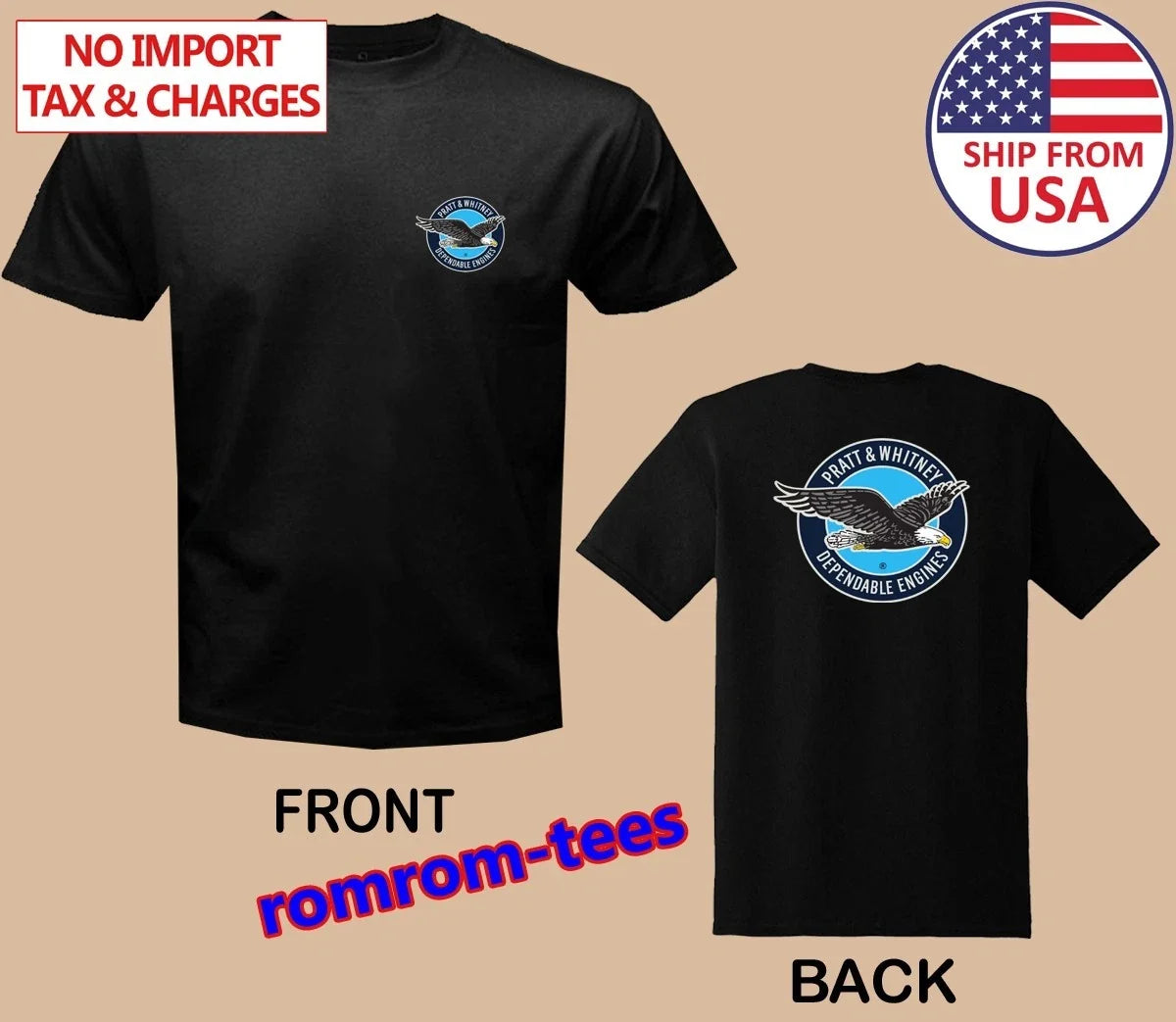 Pratt & Whitney Black Size S-5XL Unisex T-shirt, Sweatshirt, Hoodie, Long Sleeve Tee - T-Shirt, Sweatshirt, Hoodie