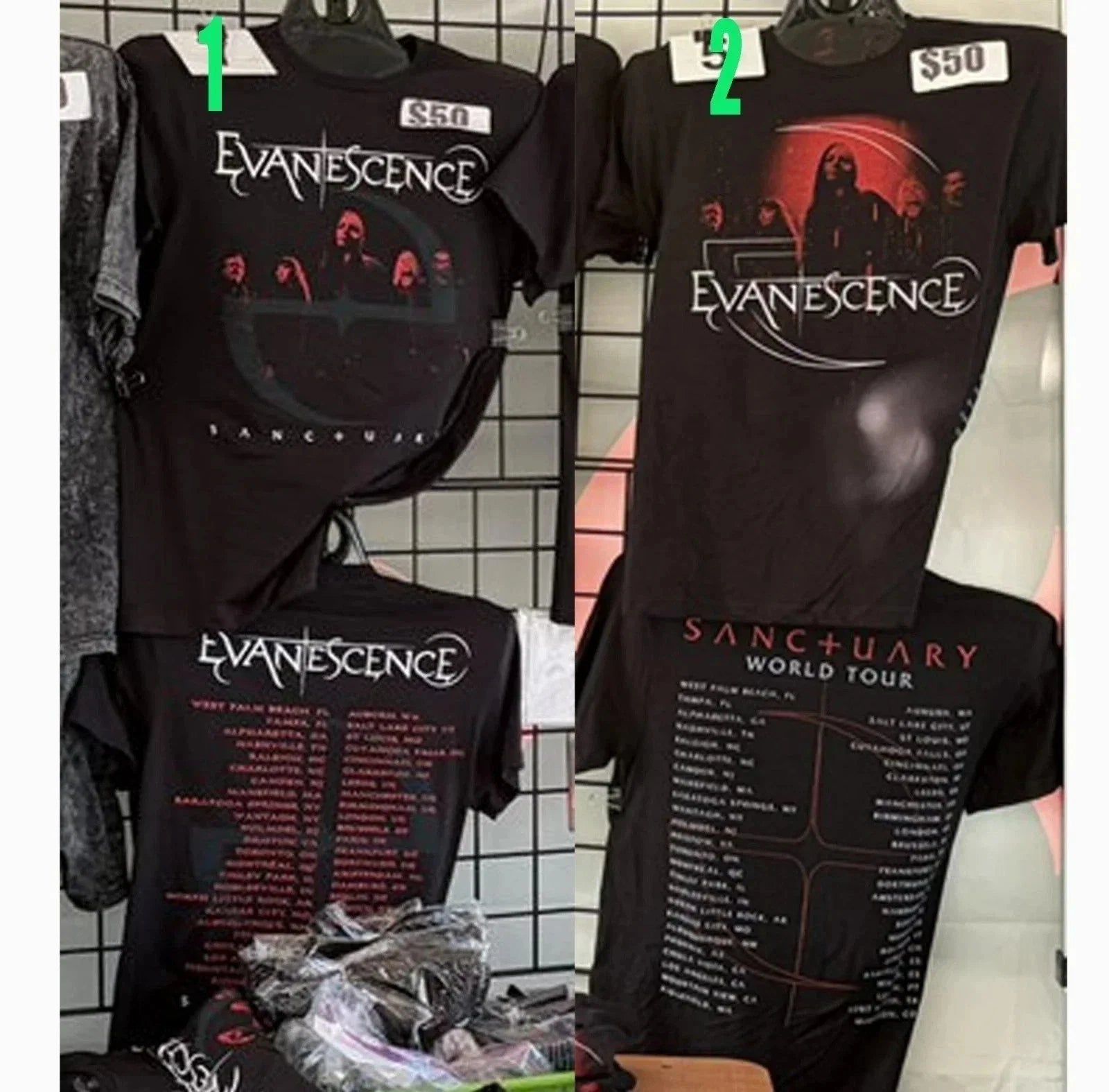 Evanescence 2026 World Tour T-Shirt Reprint Unisex T-shirt, Sweatshirt, Hoodie, Long Sleeve Tee - T-Shirt, Sweatshirt, Hoodie