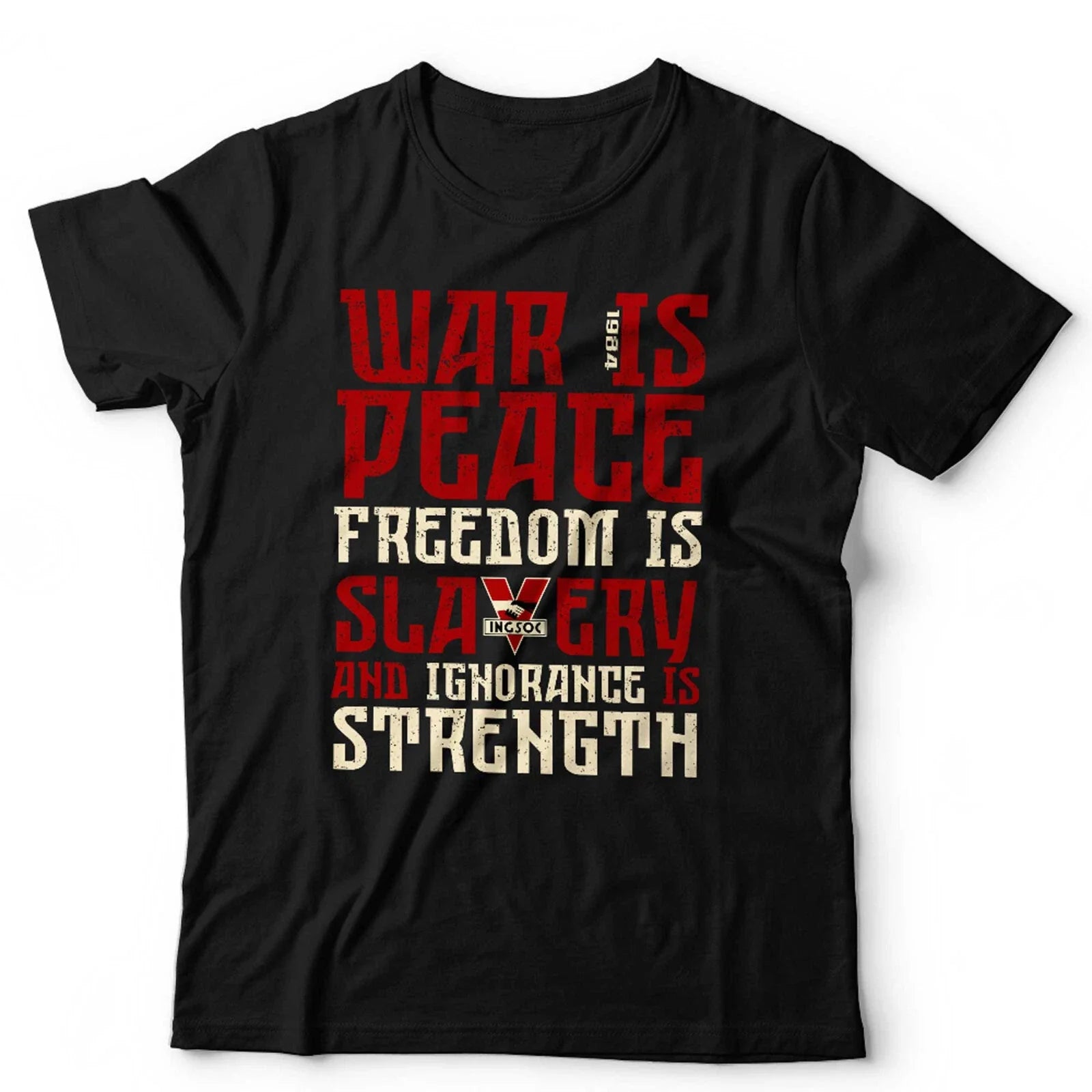 George Orwell 1984 T Shirt War Is Peace Unisex Big Brother INGSOC Retro Vintage Unisex T-shirt, Sweatshirt, Hoodie, Long Sleeve Tee - T-Shirt, Sweatshirt, Hoodie
