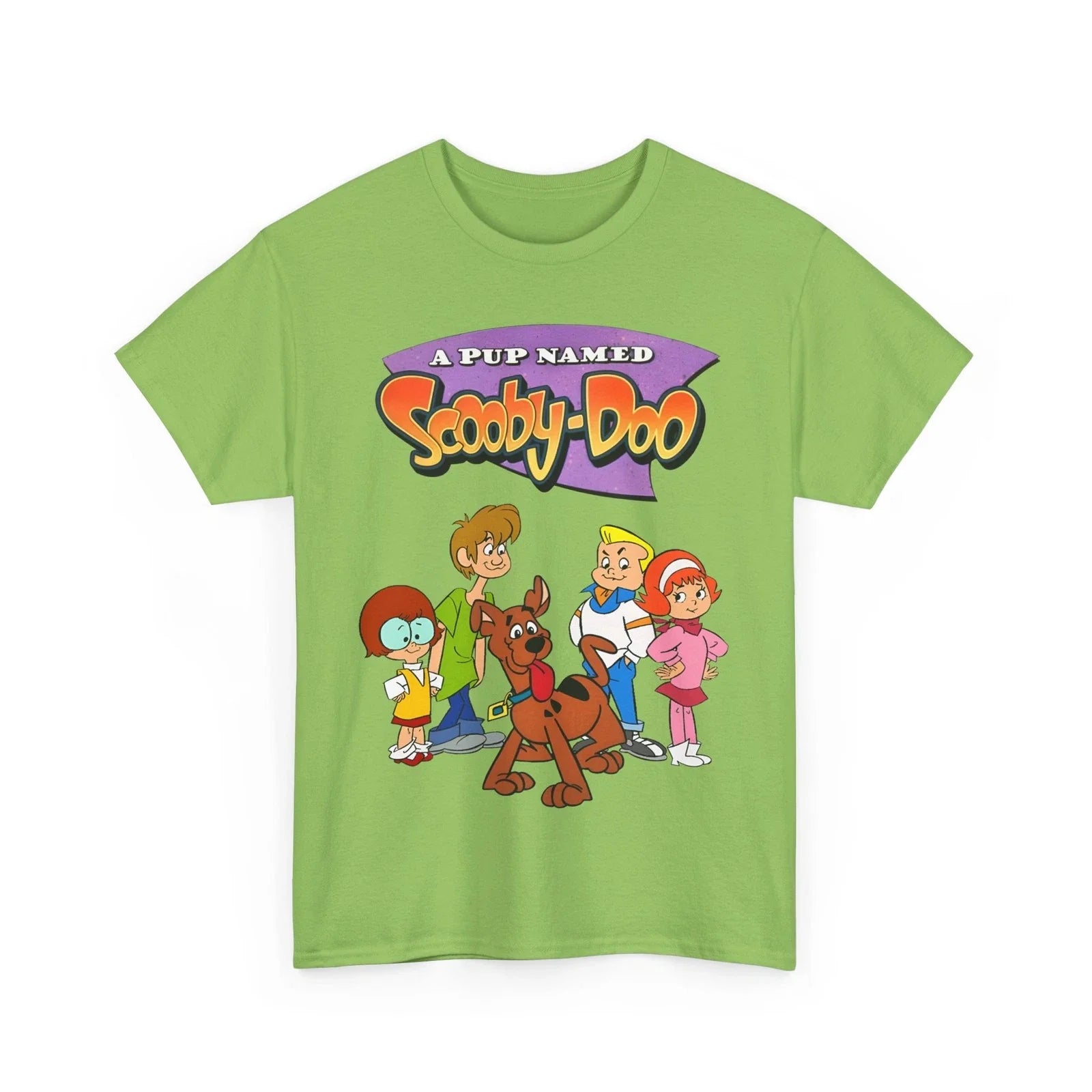 A Pup Named Scooby-Doo T-Shirt - Hanna-Barbera - Fred, Daphne, Velma, Shaggy Unisex T-shirt, Sweatshirt, Hoodie, Long Sleeve Tee - T-Shirt, Sweatshirt, Hoodie