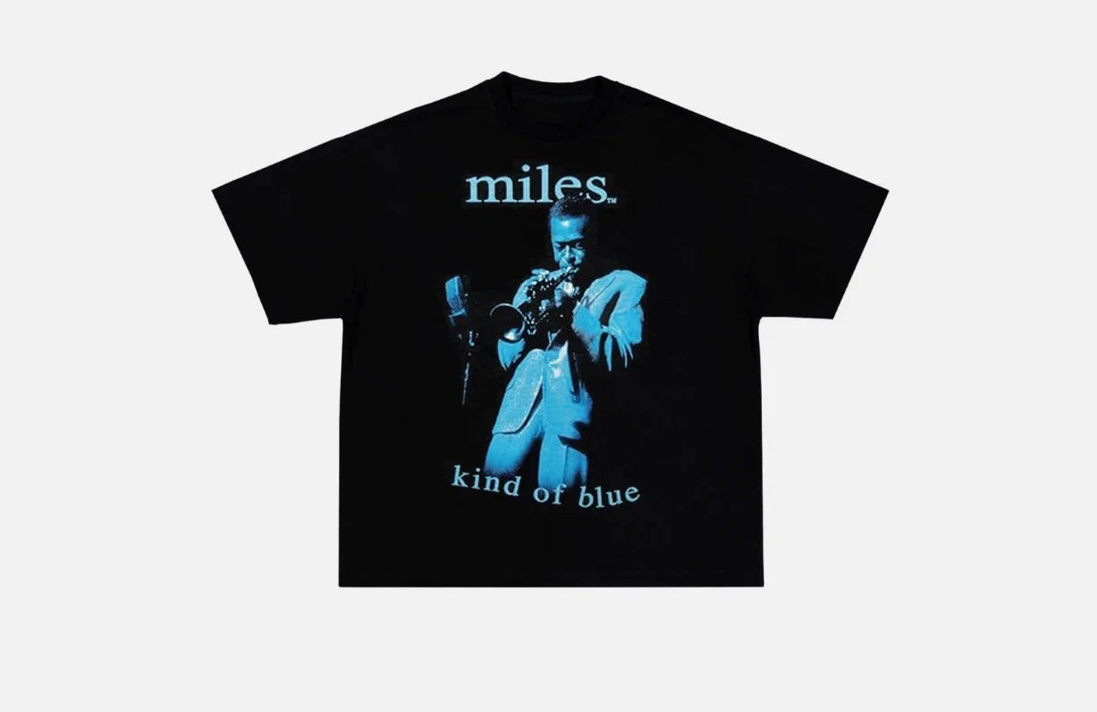 Miles Davis Men's Kind Of Blue Vintage Short Sleeve T-shirt Men Women S-5XL Unisex T-shirt, Sweatshirt, Hoodie, Long Sleeve Tee - T-Shirt, Sweatshirt, Hoodie