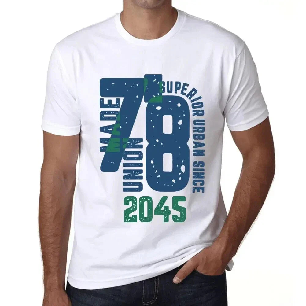 Men's Graphic T-Shirt Superior Urban Style Since 2045 Eco-Friendly Limited Unisex T-shirt, Sweatshirt, Hoodie, Long Sleeve Tee - T-Shirt, Sweatshirt, Hoodie