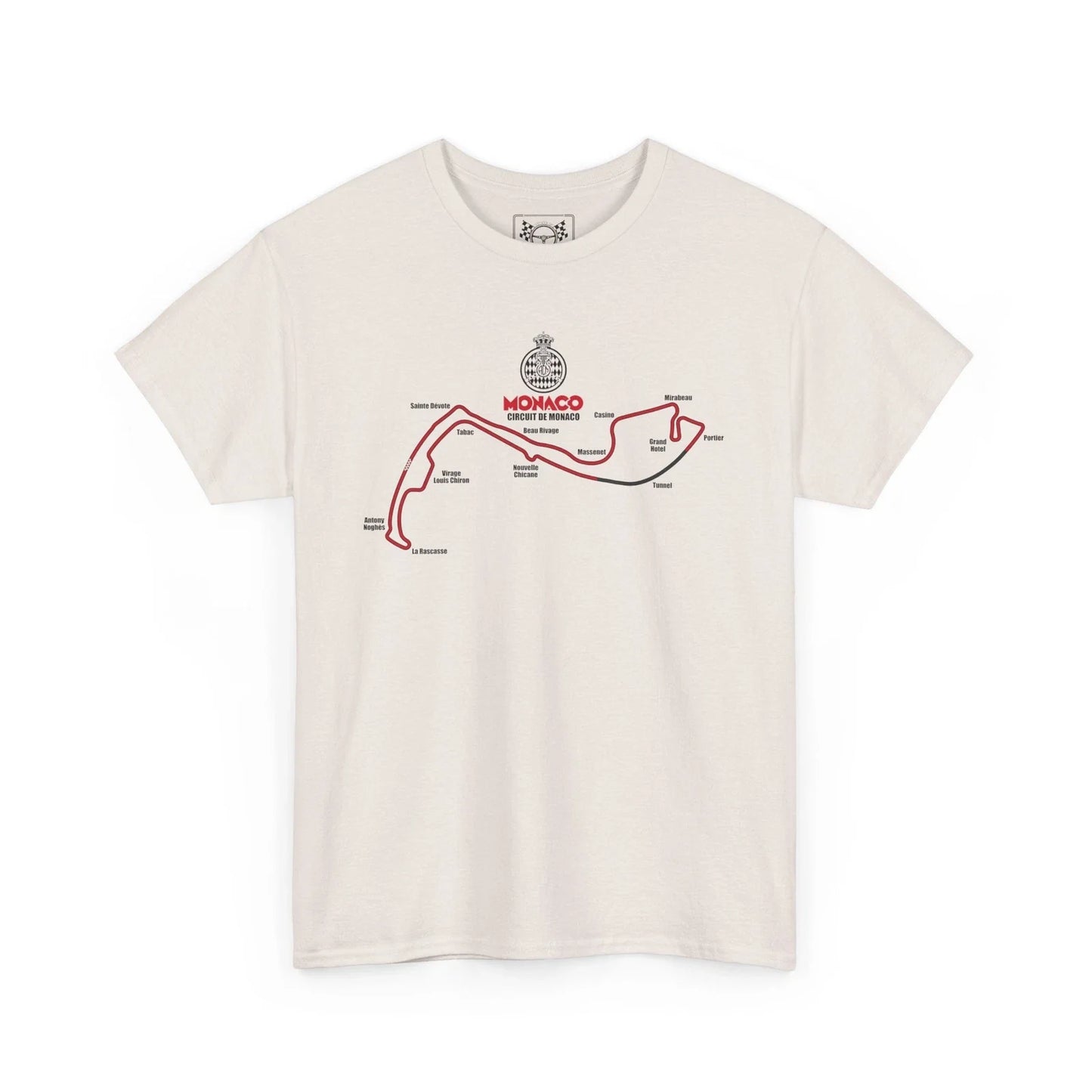 Monaco GP Circuit Map T-Shirt - Street Race Track Tee - Formula Racing Fans Gift Unisex T-shirt, Sweatshirt, Hoodie, Long Sleeve Tee - T-Shirt, Sweatshirt, Hoodie